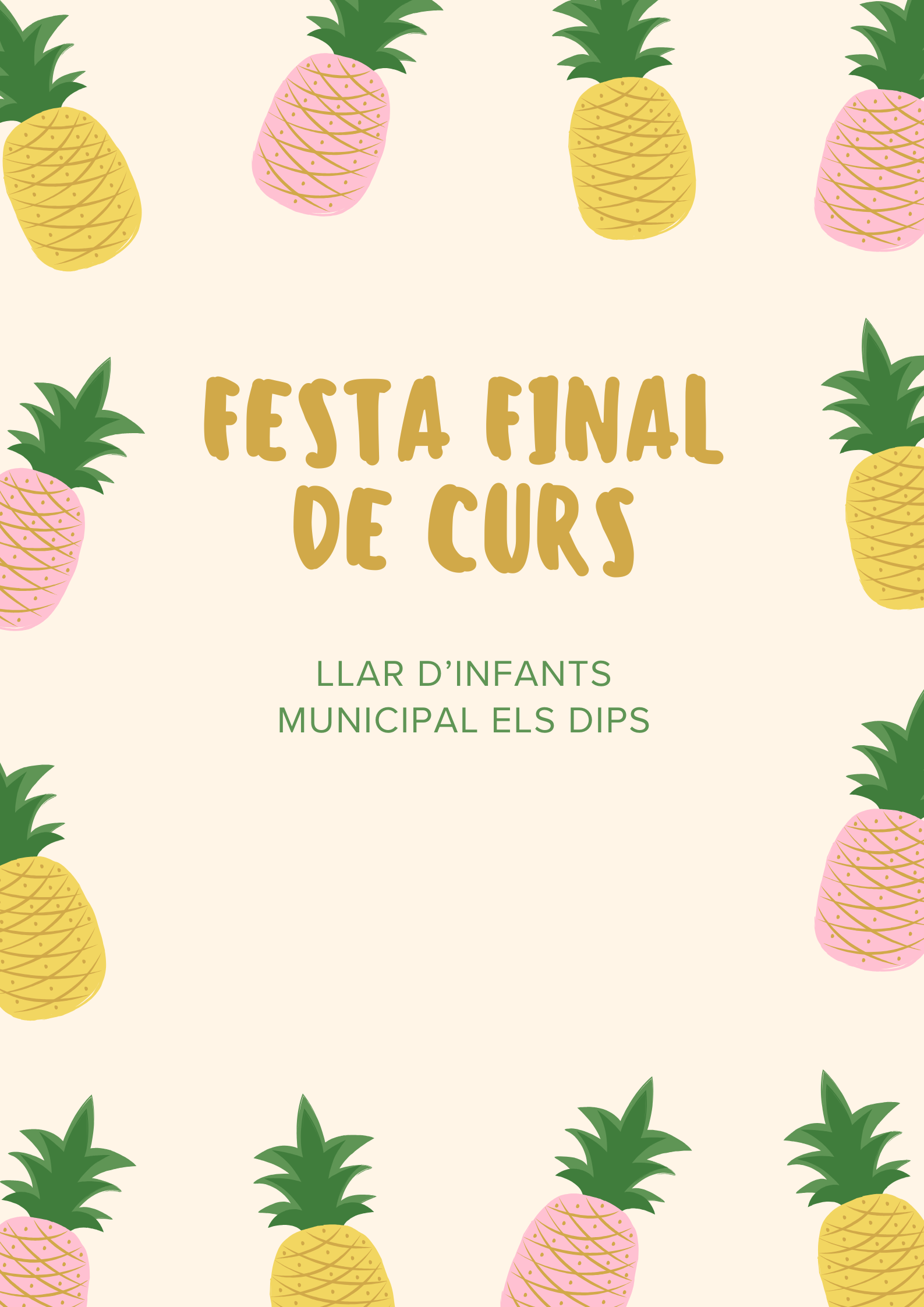 🎉 Festa de final de curs 2025 - 2026 als Dips