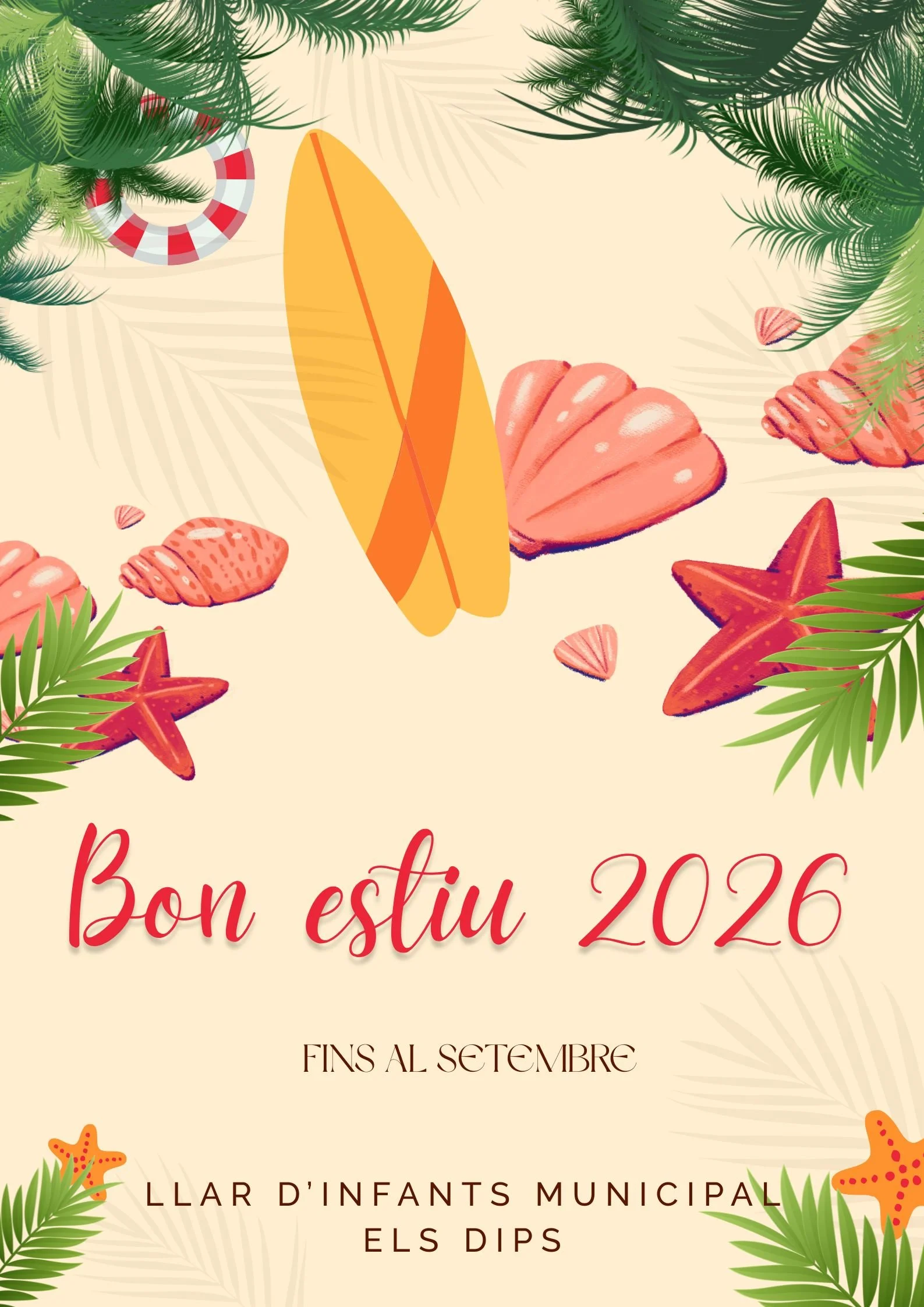 Bon estiu i bones vacances