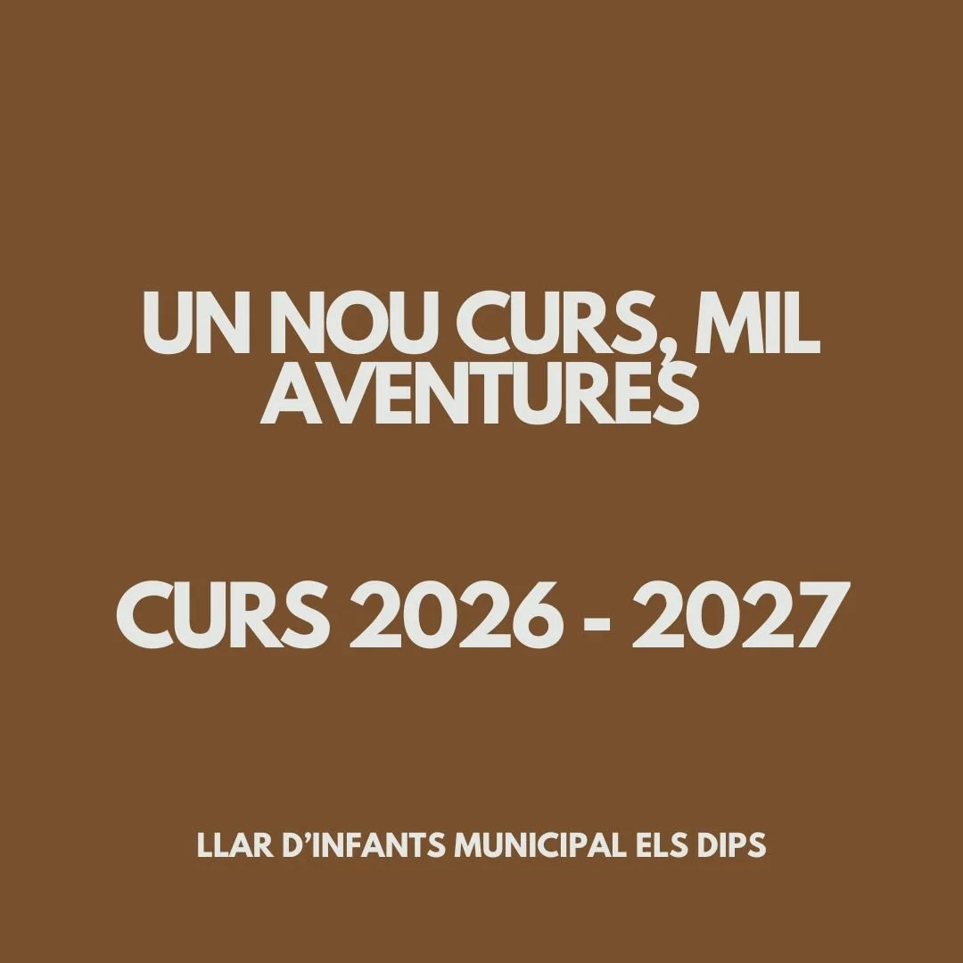 Benvingut curs 2026 - 2027!