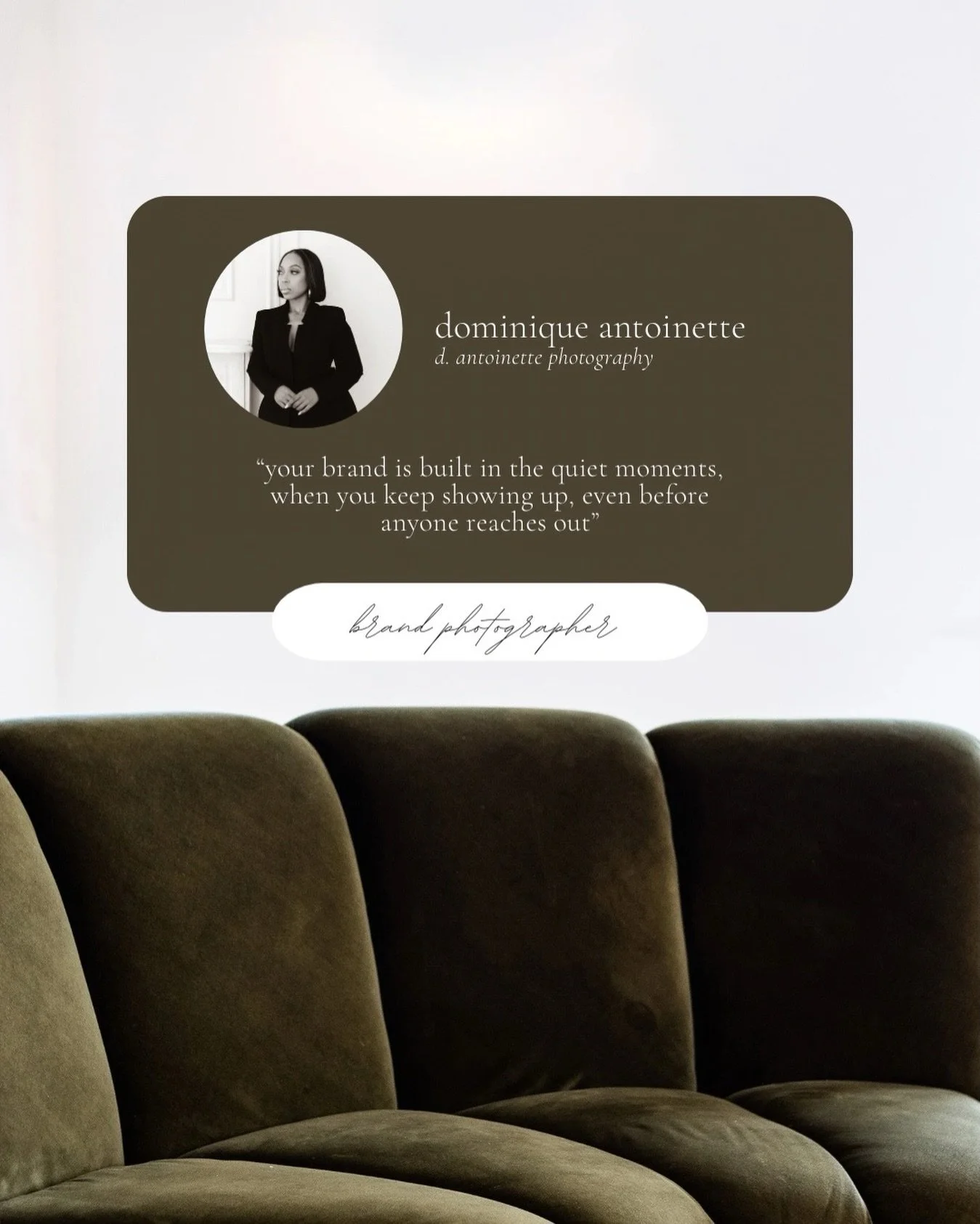 your brand isn&rsquo;t built in one post or launch. it&rsquo;s built in the quiet moments, when you&rsquo;re showing up, even when engagement is low and inquiries are silent. 

people are paying attention sis, long before they ever reach out. they&rs