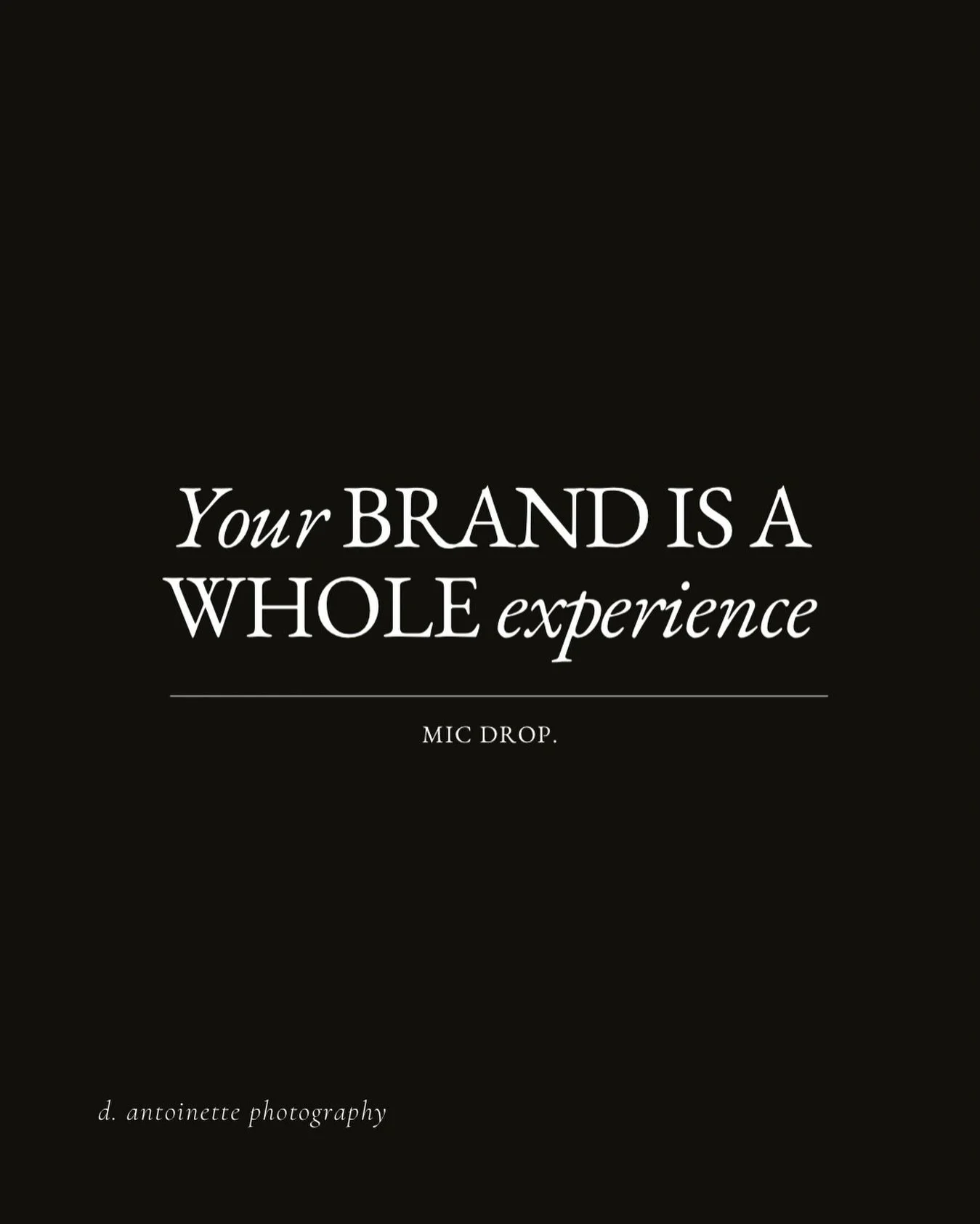 your brand is a whole experience | not just your logo. not just your colors. it&rsquo;s the feeling someone gets when they land on your page. the way your visuals quietly say, this is professional&hellip;this is polished&hellip;this is someone i want