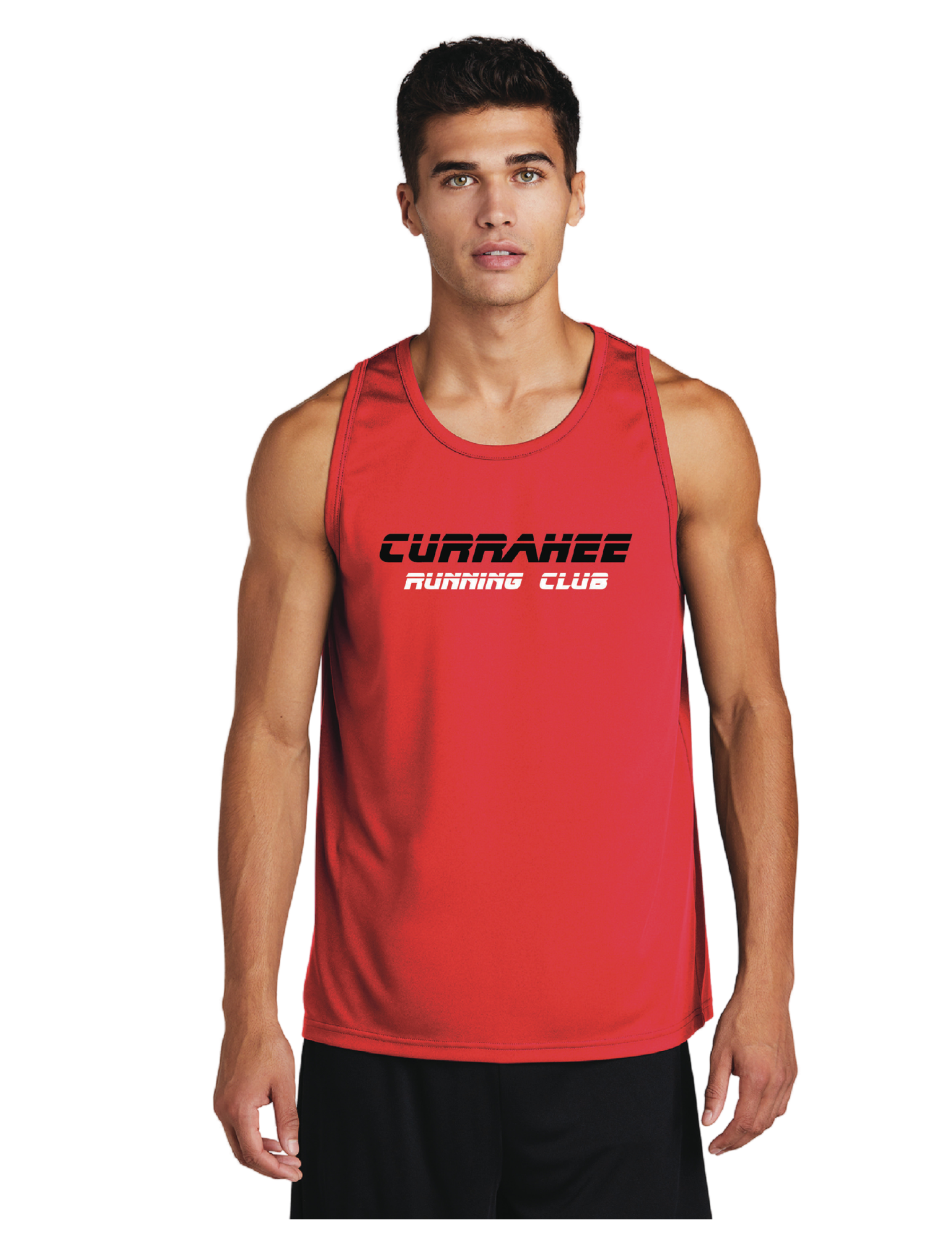 Unisex Currahee Running Club Tank - Red
