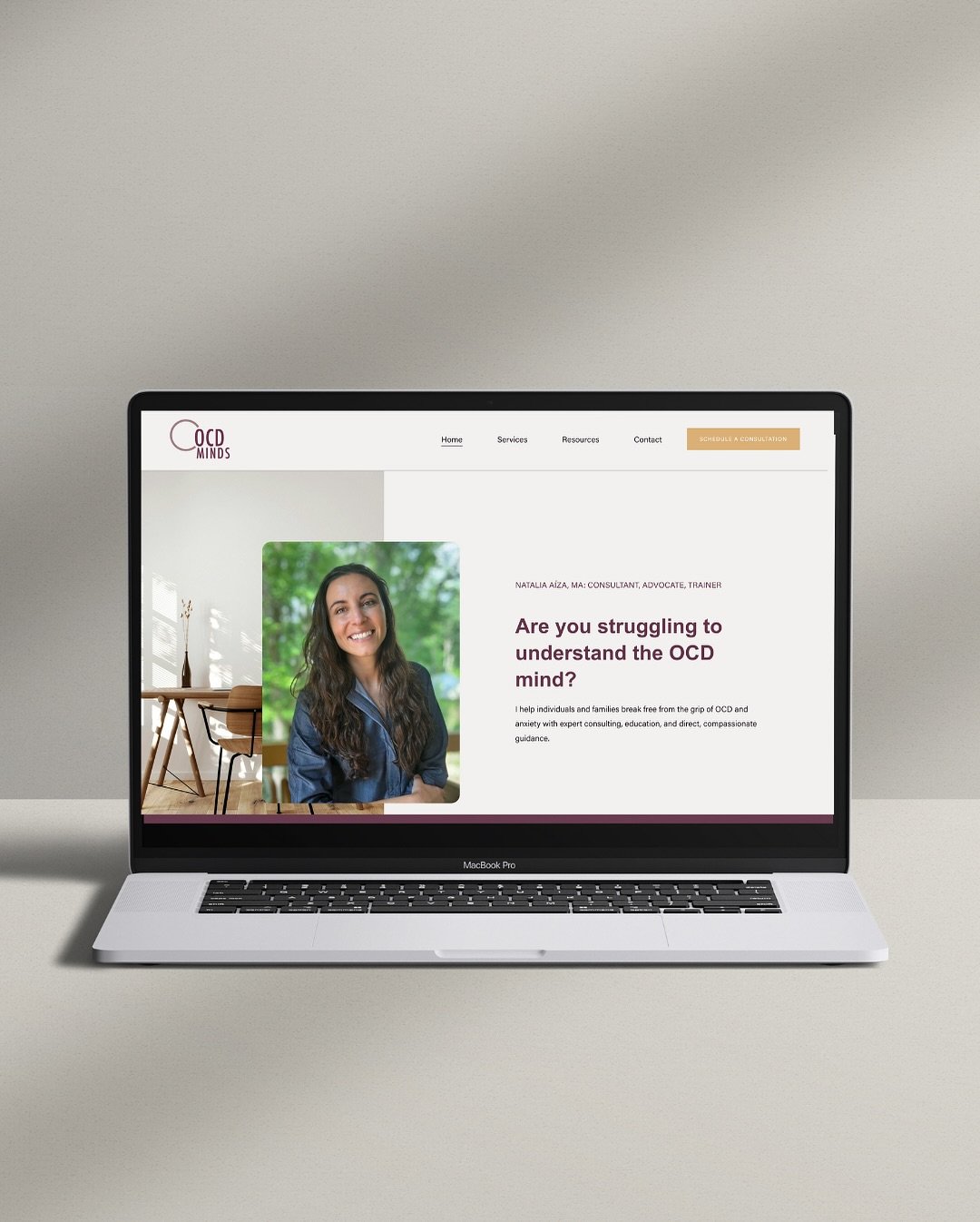 This brand was built for the detail-lovers &mdash; the color-coders, the space-makers, the &ldquo;everything has a home&rdquo; kind of people.

For OCD Minds, we created a brand identity that feels just like their work: calm, clean, and beautifully i