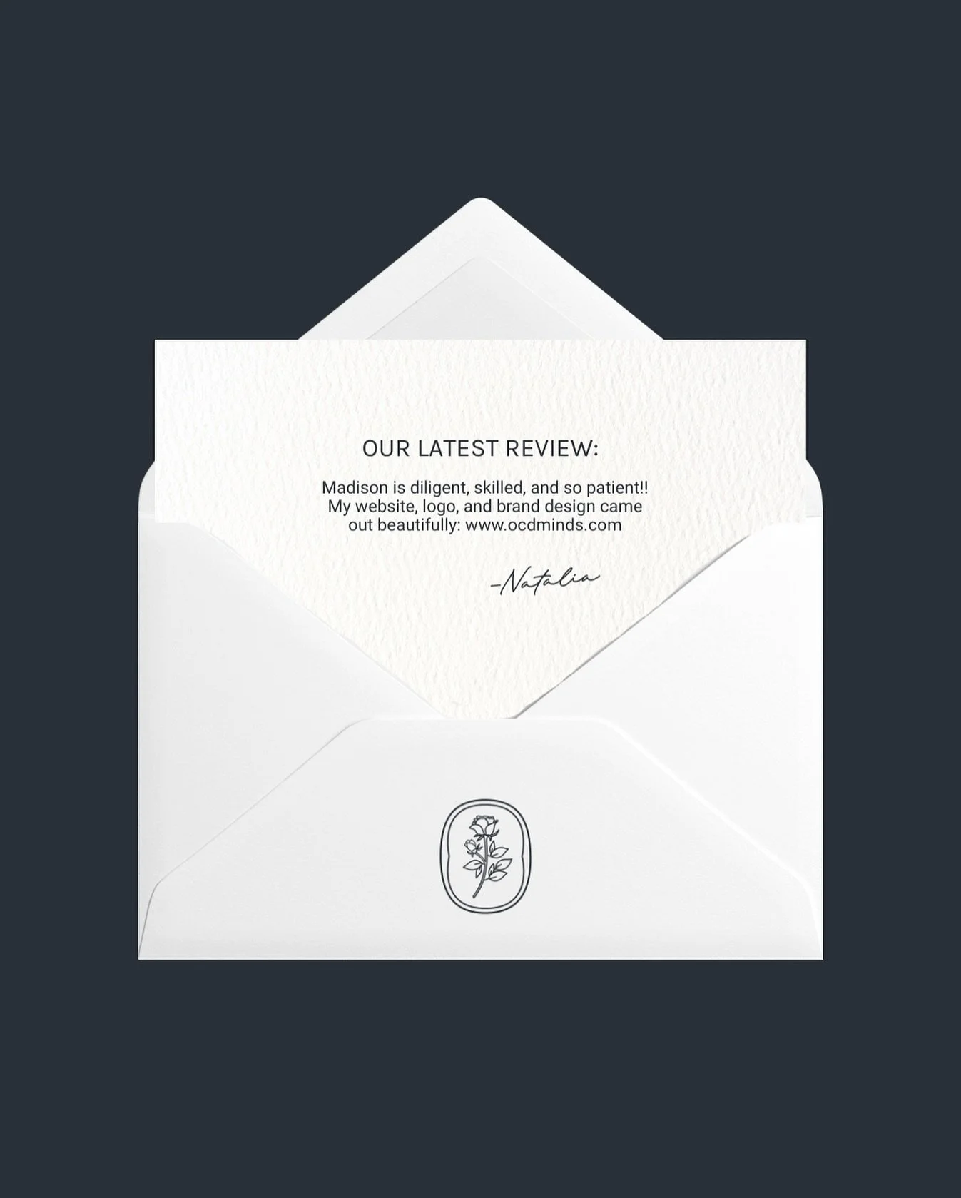 Client love like this never gets old 🫶

Creating the brand and website for @letstalk.ocd was such a thoughtful, collaborative process &mdash; and seeing it all come together so beautifully is exactly why we do what we do.

From strategy to styling, 