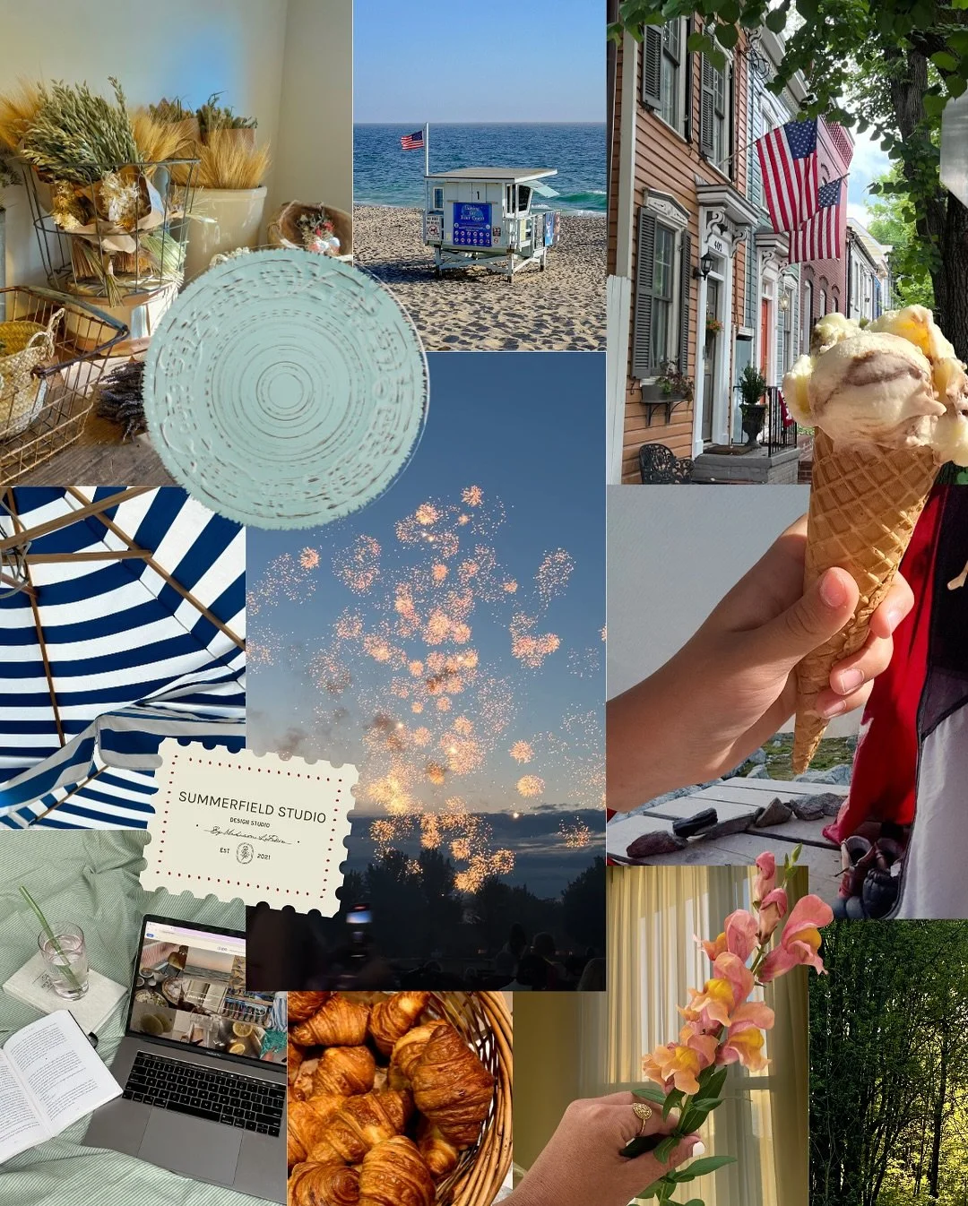 Every month, we create a little collage to ground ourselves in the feeling we want to carry into our work &mdash; something that reminds us why we do what we do, and who we&rsquo;re doing it for.

This month, we&rsquo;re leaning into creativity with 