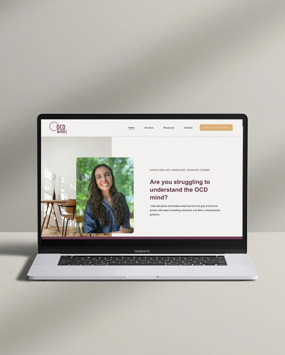 This brand was built for the detail-lovers &mdash; the color-coders, the space-makers, the &ldquo;everything has a home&rdquo; kind of people.

For OCD Minds, we created a brand identity that feels just like their work: calm, clean, and beautifully i