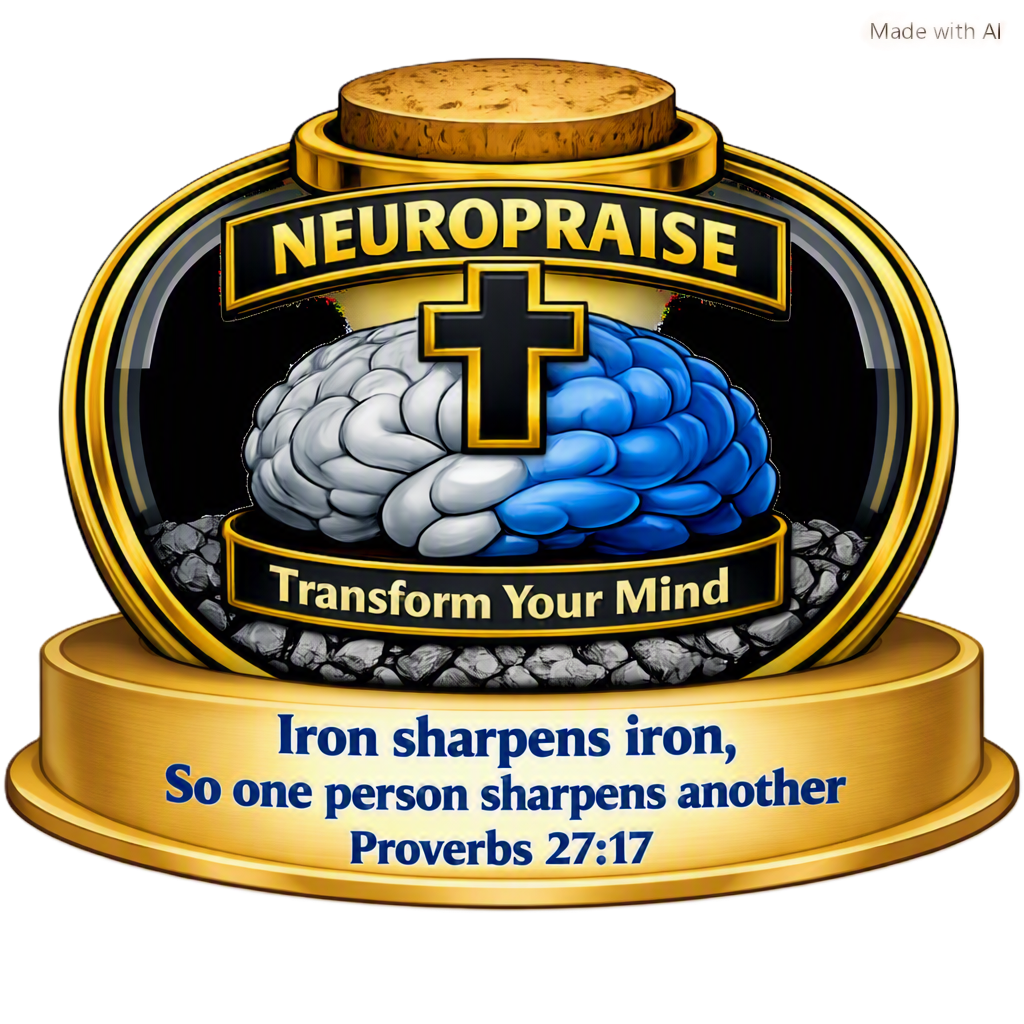 NeuroPraise Iron Sharpens Iron Long Sleeve Tee