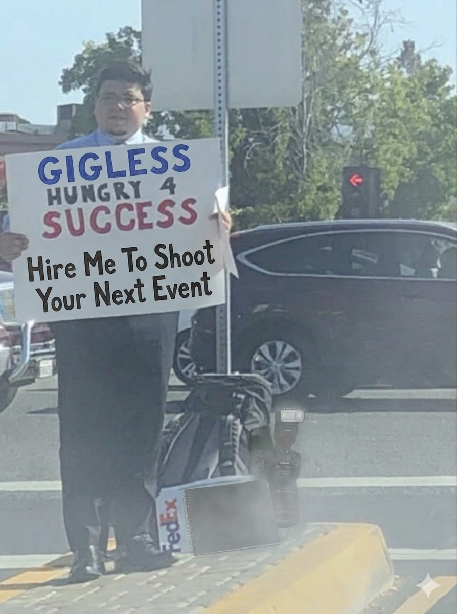 Gigless Photographer Takes His Advertising To The Streets, Receives Thousands Of TFP Offers