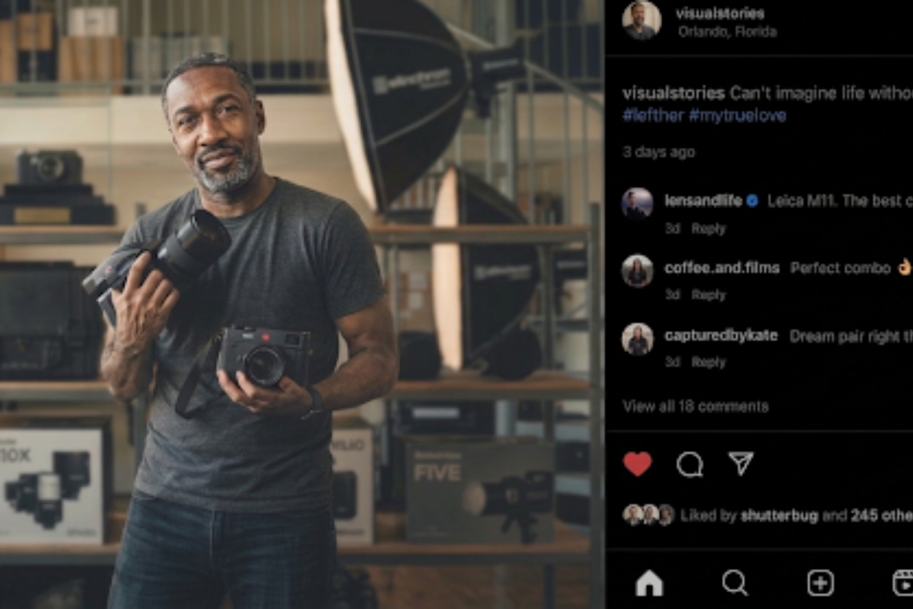 Photographer Makes Amends With His Ex-Girlfriend To Access Photography Gear He Left In Her House