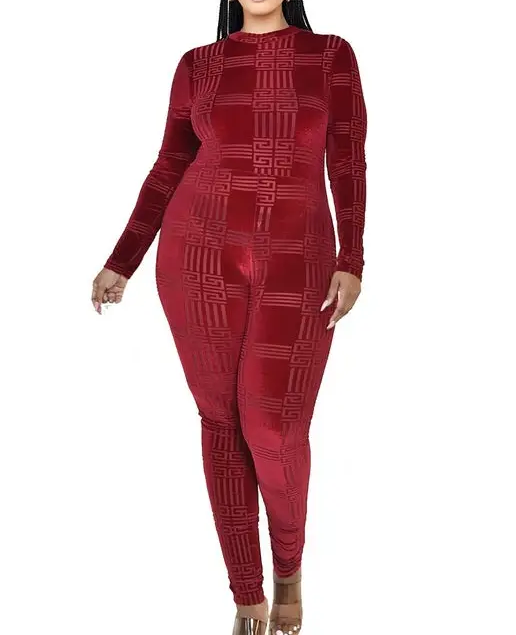 Larissa Jumpsuit (Wine)