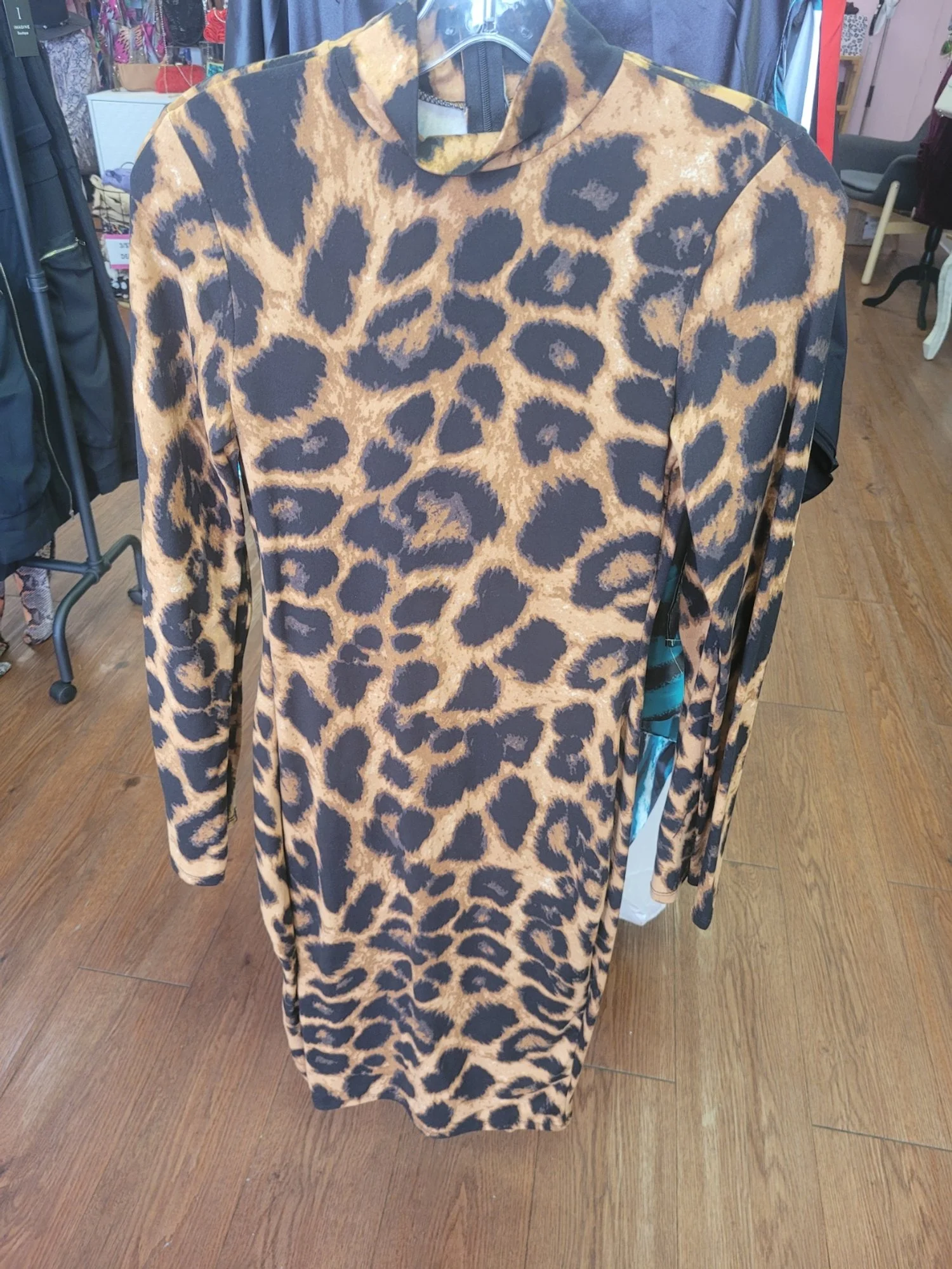 Leopard Midi Dress