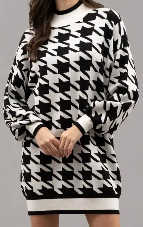 Houndstooth Sweater Dress2.png