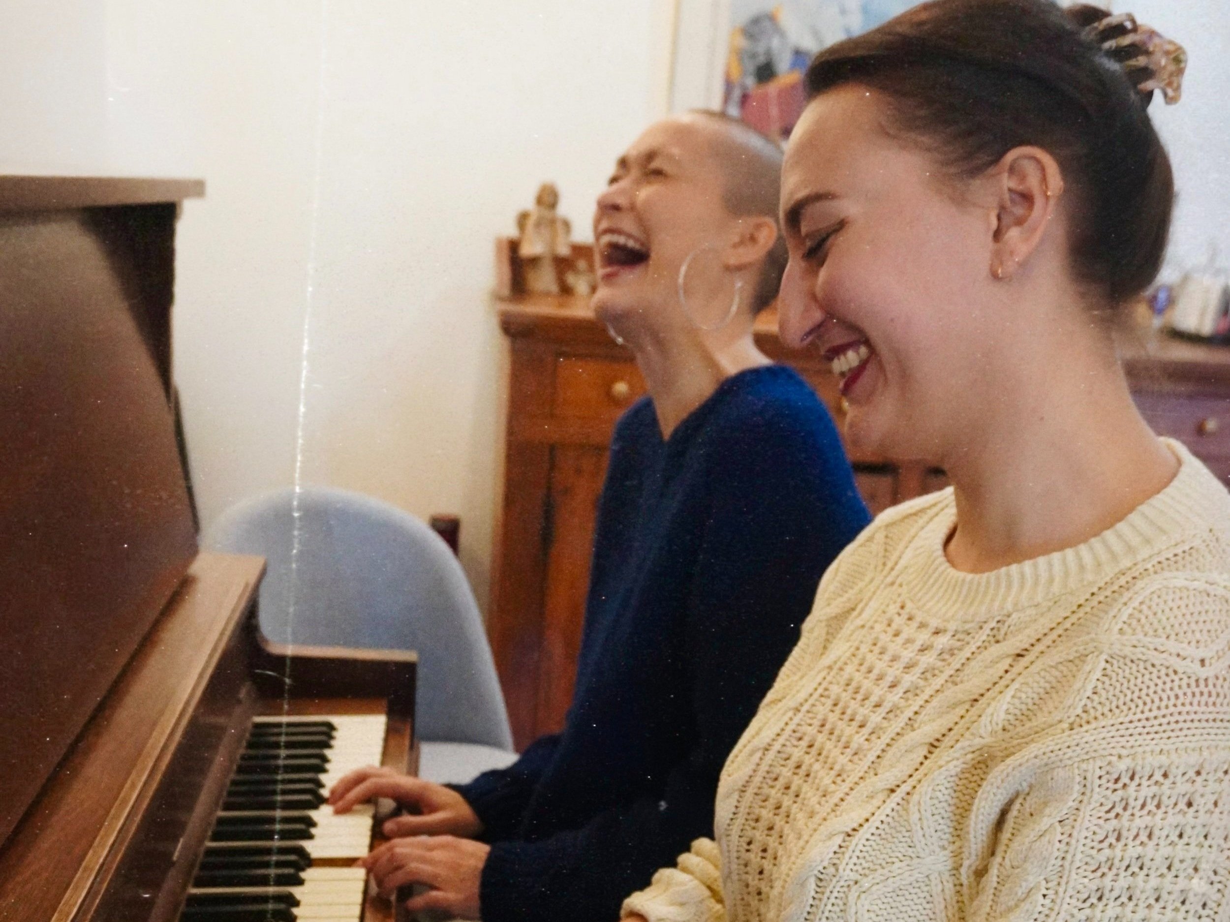 Rehearsals are always filled with laughter!