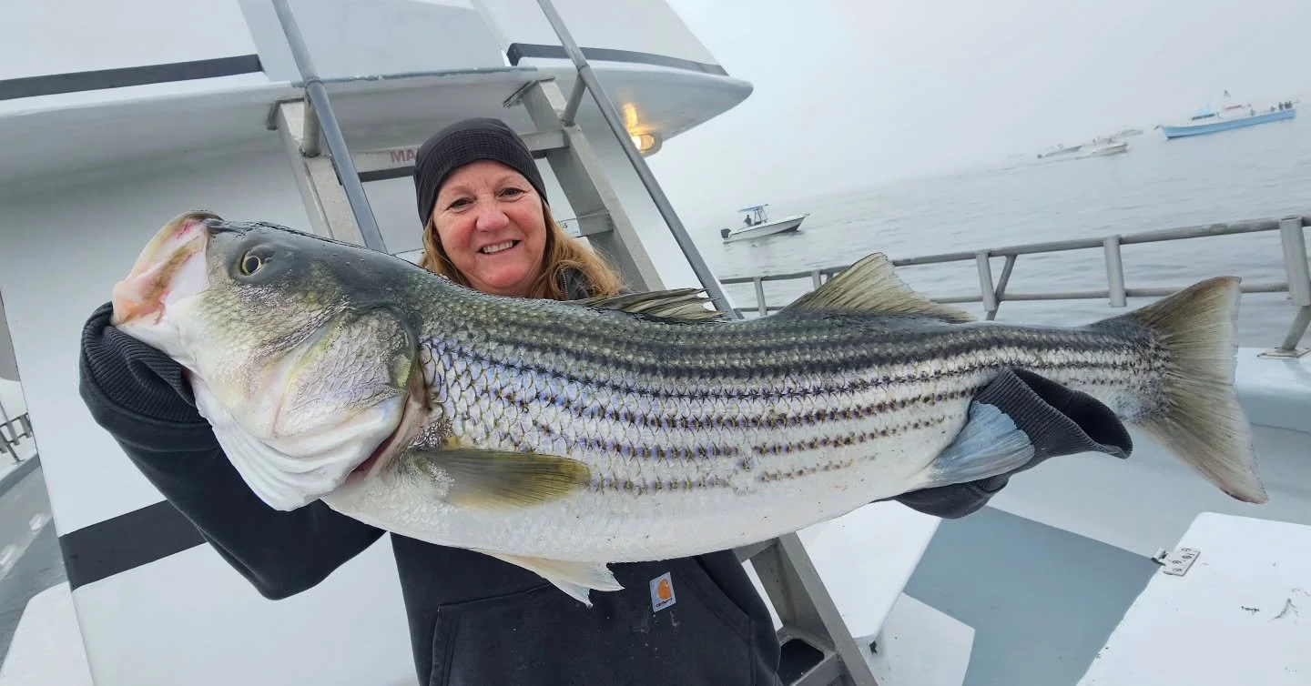 Happy Easter! Took the day off for the holiday, and decided to take my mom and some family out for a couple hours to catch dinner. Fishing remained good with plenty of keepers for the box and a bunch of overs going back. Fish were piled up in multipl