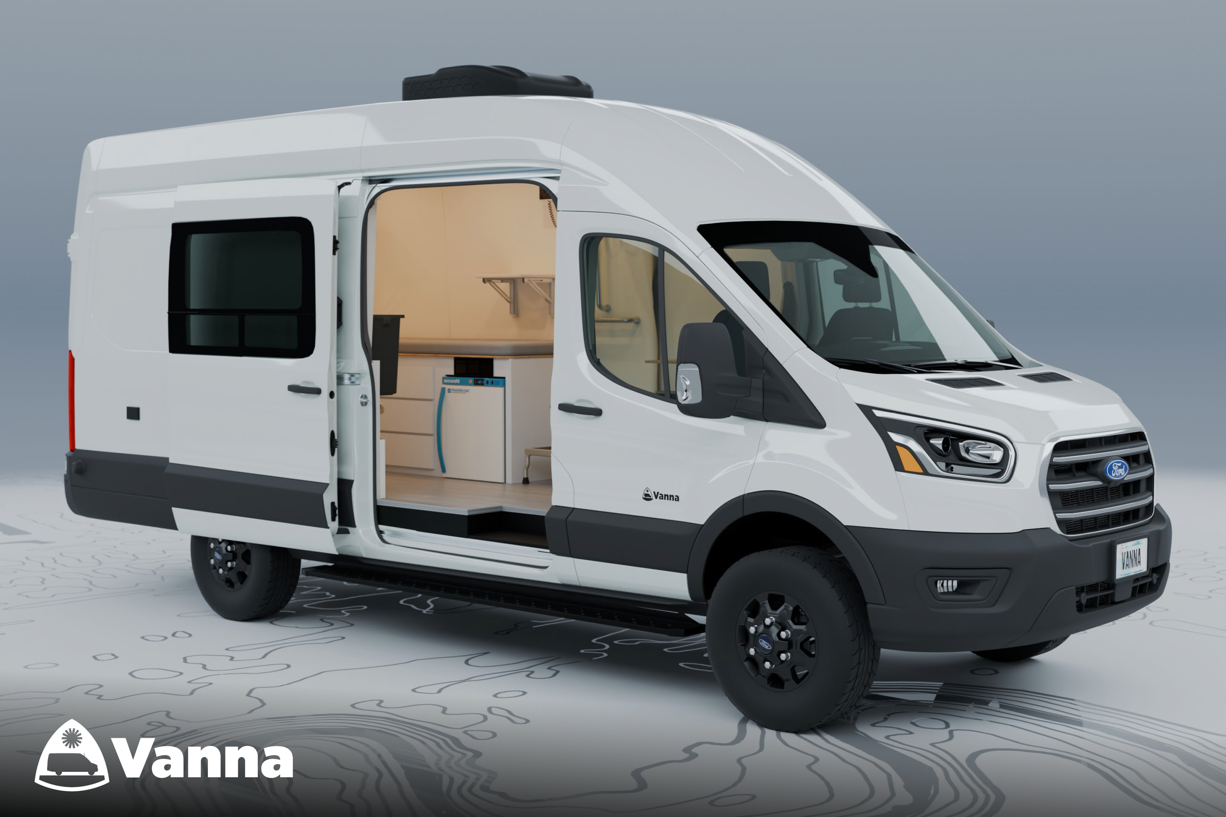  A digital mock-up of SVCM NeighborCare's new mobile medical unit. SVCM will kick off fundraising for the new mobile medical unit at its 50th Anniversary Celebration on July 24, 2026. 