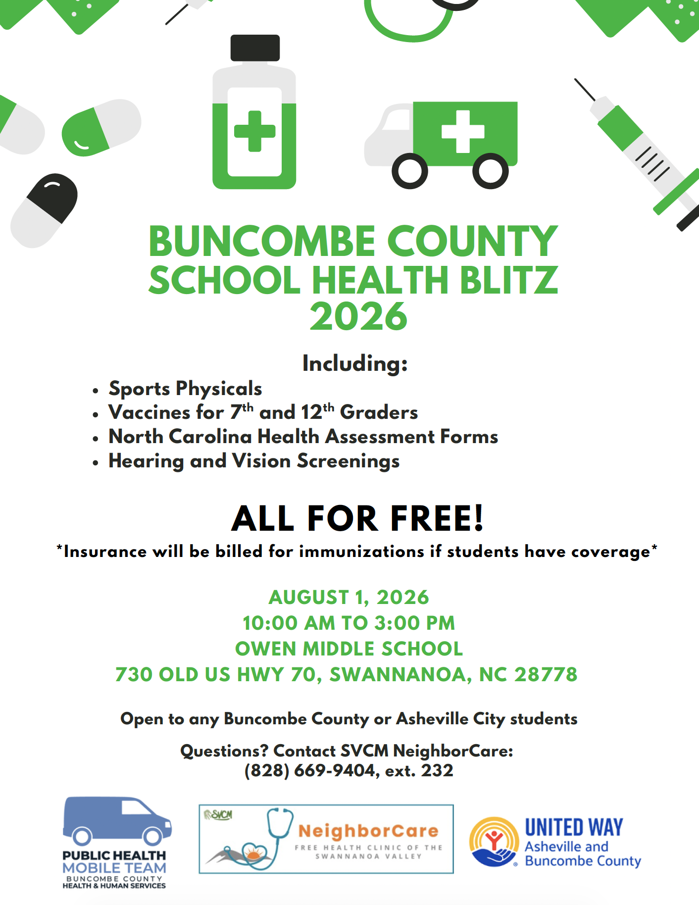 NeighborCare School Health Blitz