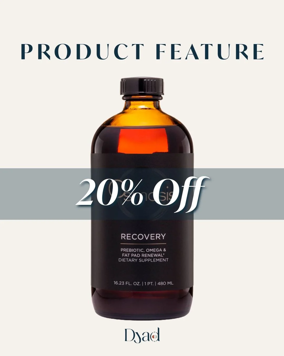 Skip the syringes&mdash;plump your skin from within. Recovery Tonic by Osmosis targets facial volume loss by nourishing fat pads and restoring hydration at the cellular level. Think of it as your internal filler, backed by omega-rich nutrition and re