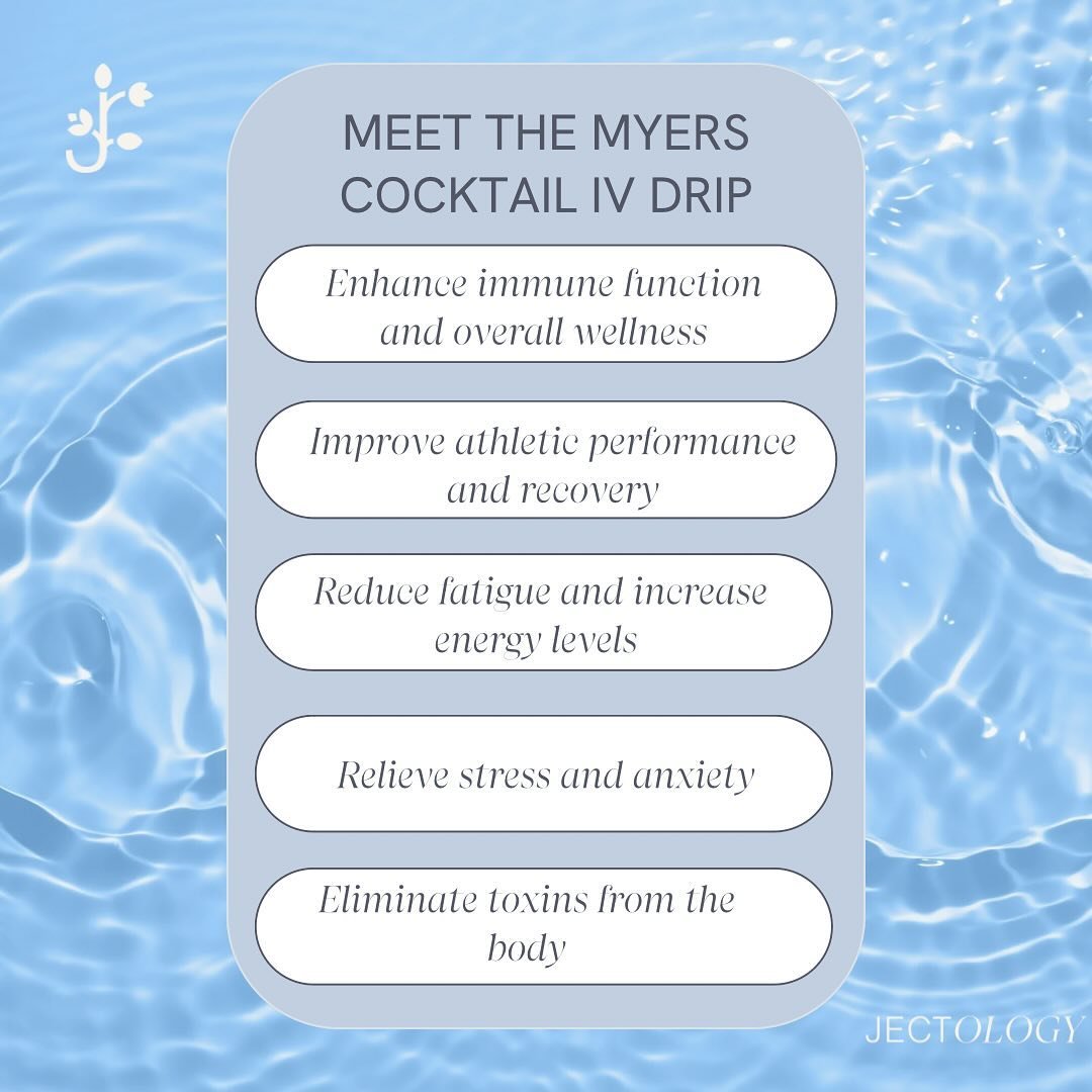 Feeling run down? 😩 Sometimes, we need a little boost to get us back in the game. 💪 That&rsquo;s where the Myers Cocktail IV comes in! 💉✨ Packed with essential vitamins and minerals, this IV drip is like a superhero for your body, giving you the e