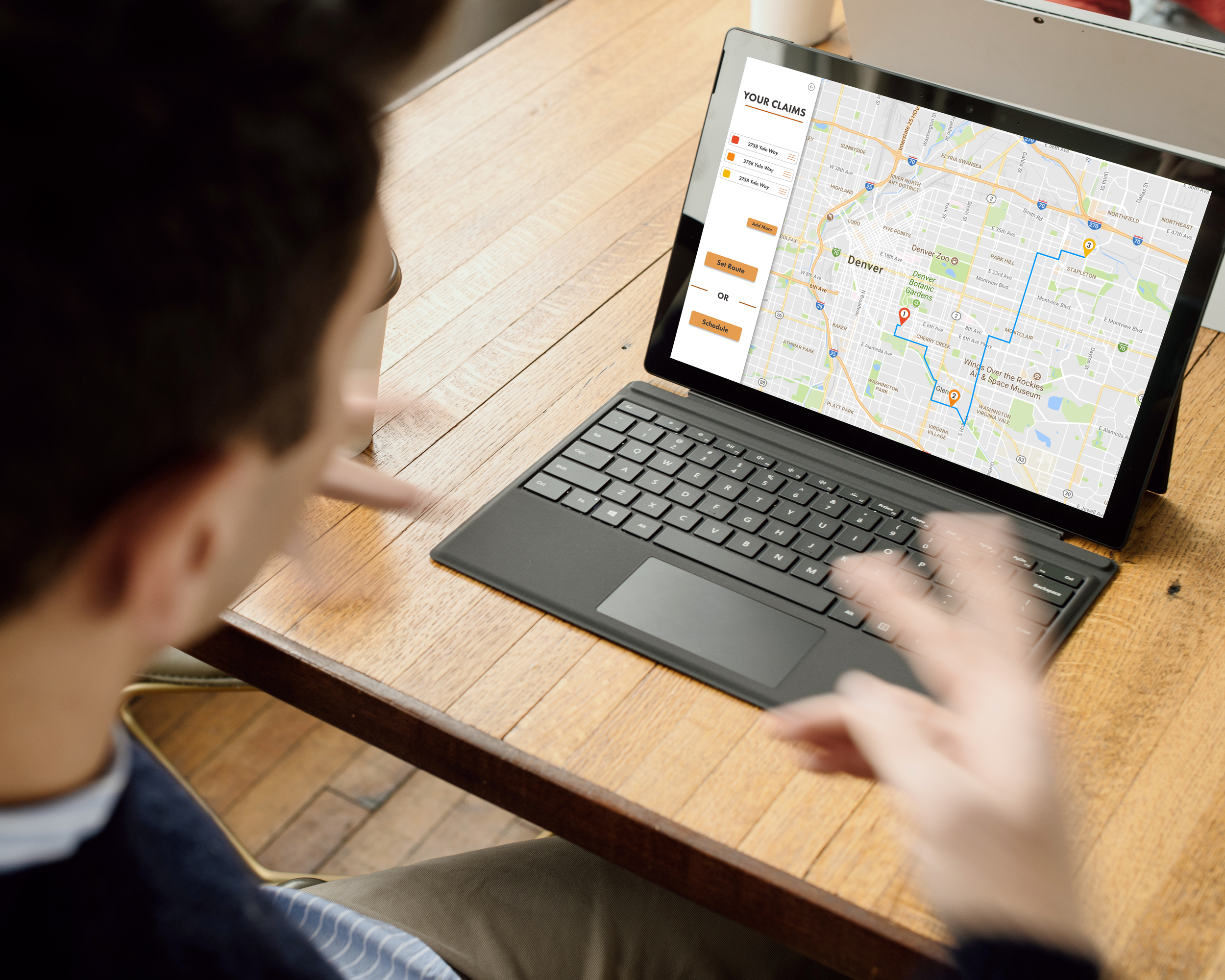 Customer research , mapping and software design