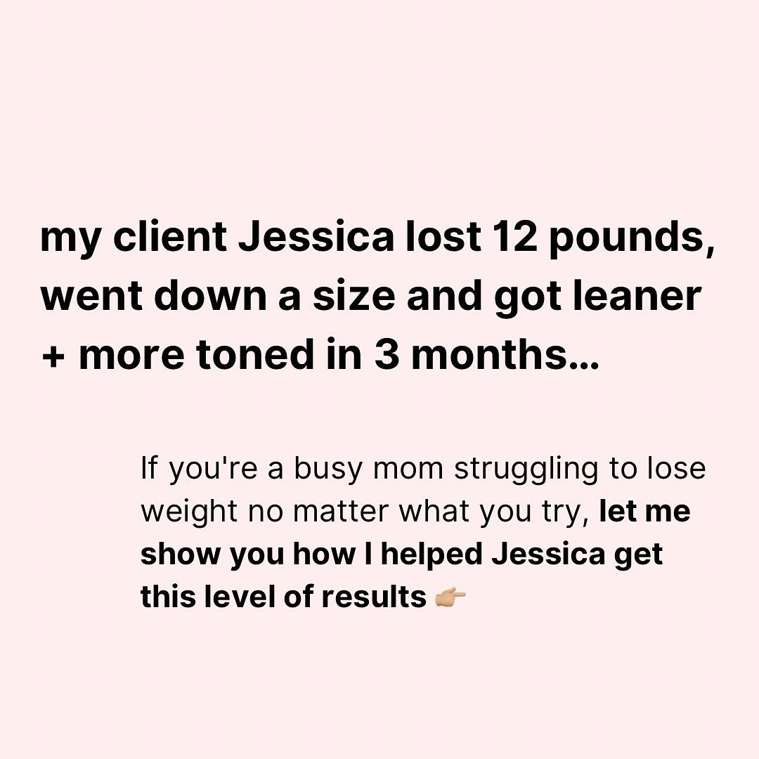 Comment &ldquo;MOM&rdquo; below &amp; I&rsquo;ll send you more info on how I can help you lose 20 pounds just in time for summer

And with this approach I have also helped...

👉🏼 Kim lose 20 pounds by creating habits &amp; routines that helped her 