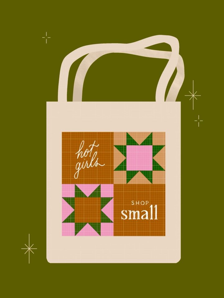 ✨ Hot girls shop small ✨ There&rsquo;s nothing better than getting something you love AND making a small biz owner&rsquo;s day! Remember to support your local makers, artists, boutiques, restaurants, purveyors of goods etc. this holiday season!