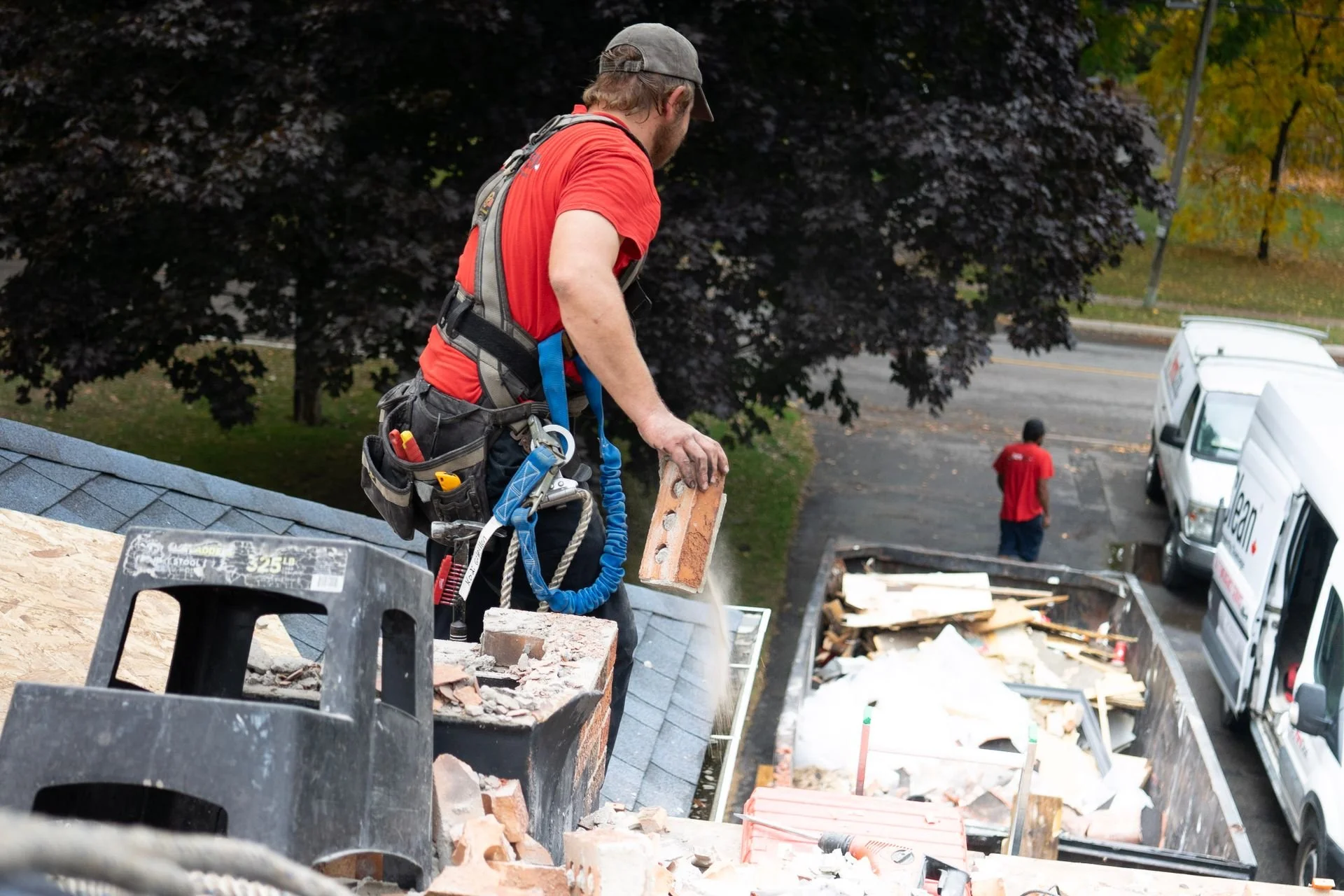 Where to Put a Front Load Dumpster on a Job Site