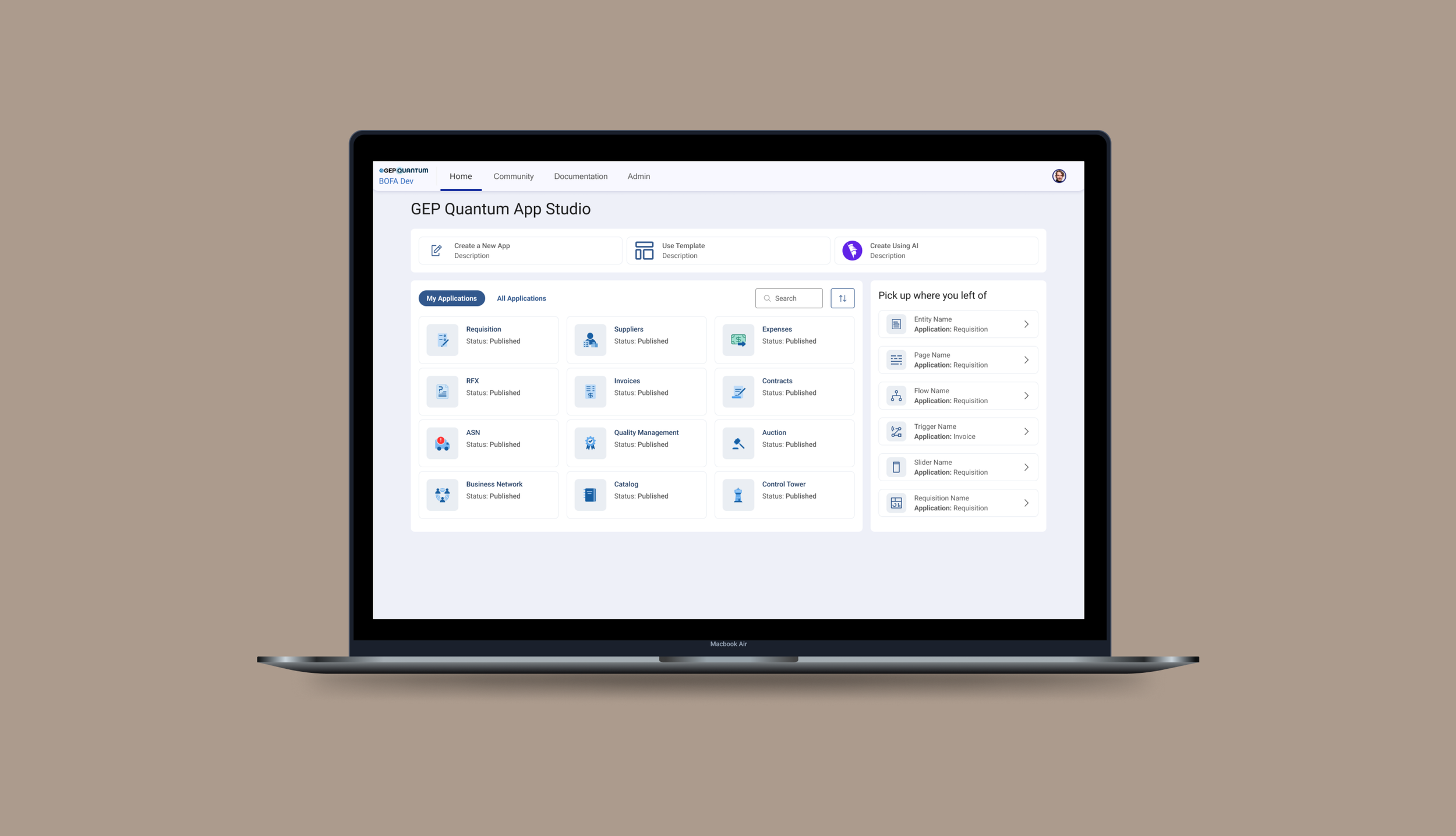 Low Code Studio - Reducing time to create Apps by 75%