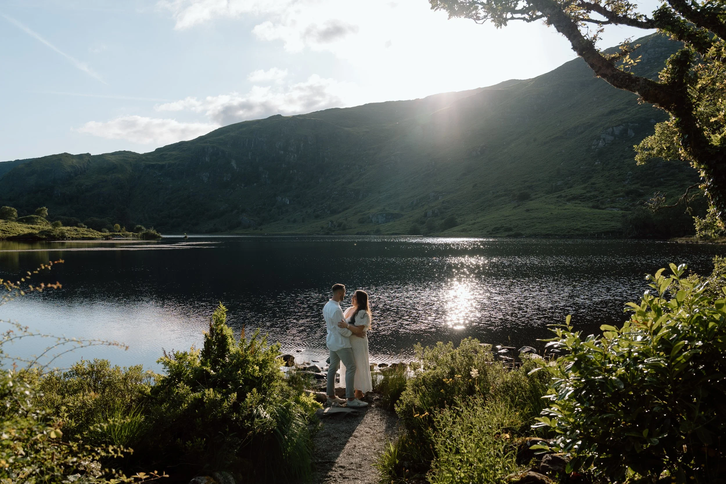 Summer Sunset Couple Photoshoot in Gougane Barra | Kelsea & Aaron