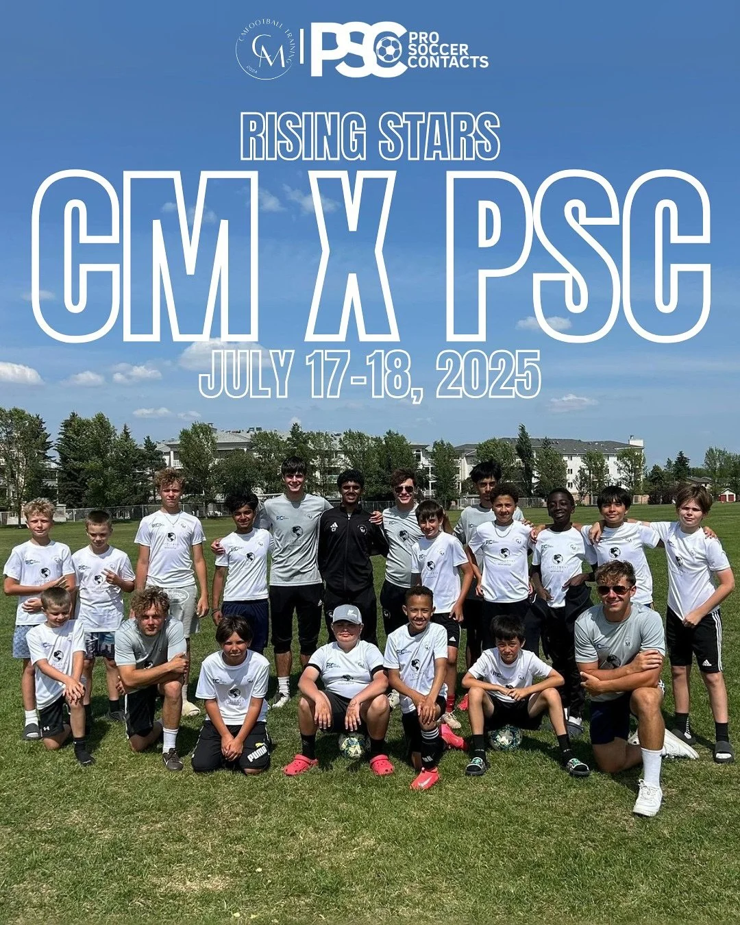 CM X PSC RISING STARS CAMP ‼️🔥

Snapshots by @nochproductions from our CM x PSC Rising Stars, 2 day youth camp, from July 17-18th! 👌

The camp was extremely fun and we are glad to have given the players a great time! We are looking forward to seein
