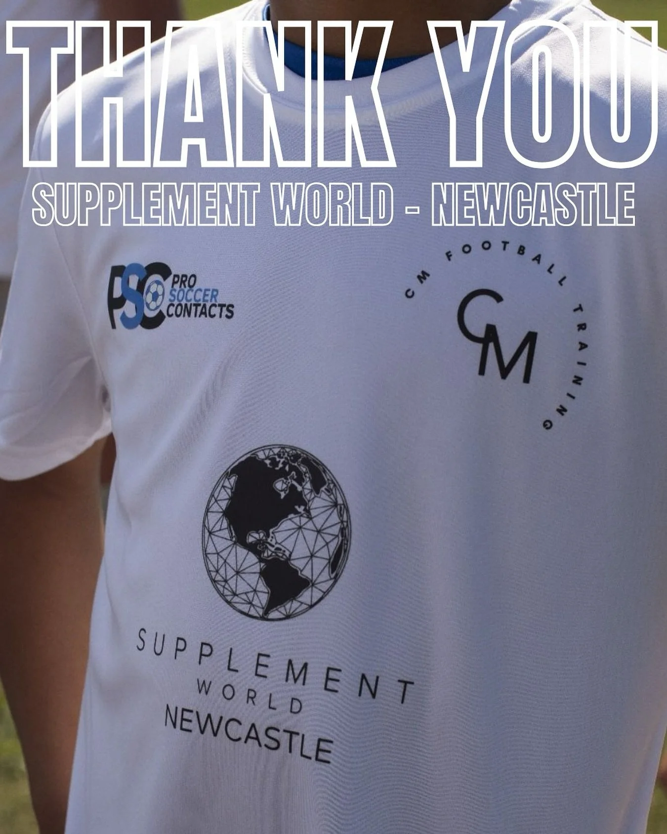 THANK YOU @supplementworldnewcastle ‼️🔥🔥

Massive thank you to Supplement World Newcastle for being a big sponsor and supporter for our CM x PSC Rising Stars camp! 🥤🔥

Make sure to check them out for your supplement needs for unbeatable and top q