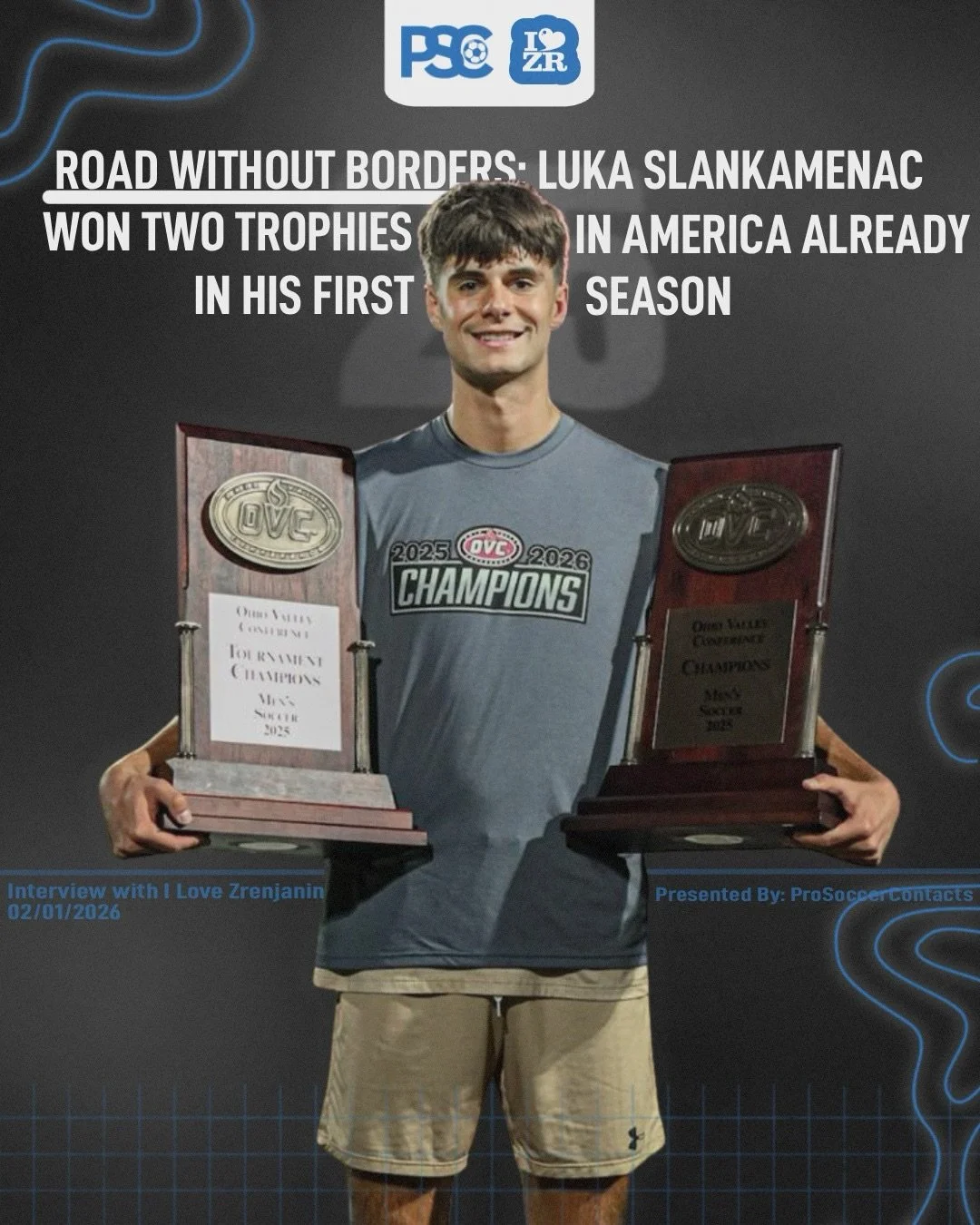 PSC is honoured to present the English translation of Luka Slankamenac&rsquo;s recent interview with I Love Zrenjanin, a Serbian news portal based in the city of Zrenjanin! 🇷🇸

Born in Zrenjanin, Luka&rsquo;s journey is a powerful reminder of what&