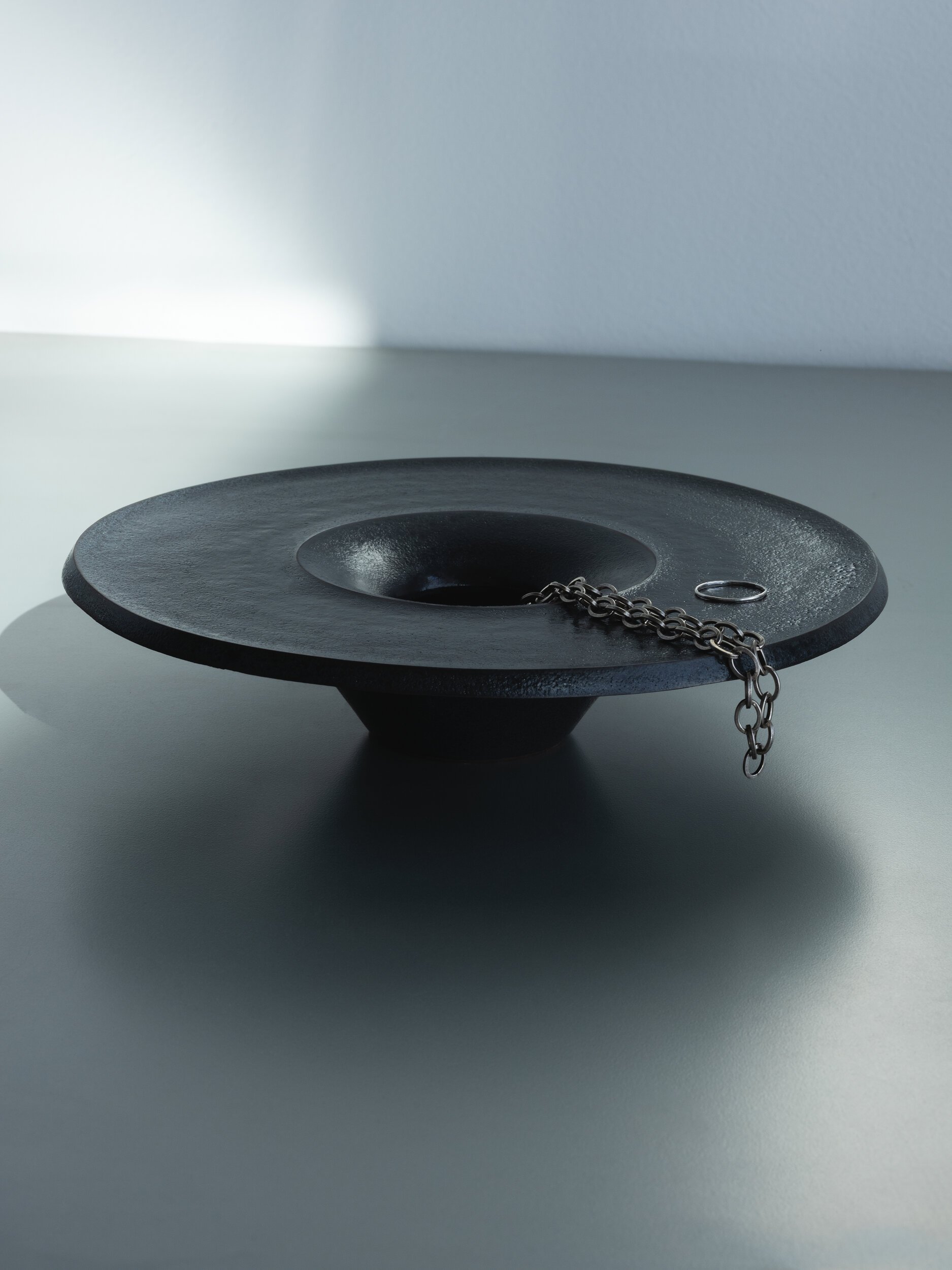 Portal
Aaron Weeks
Black Stoneware
8” x 8” x 3”