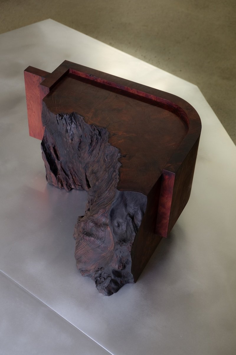 Untitled
Ido Yoshimoto
Old Growth Redwood
22” x 25.5” x 15”