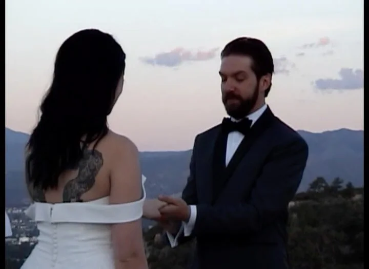 Camcorder postcards from Heather &amp; Sheldon&rsquo;s sunrise elopement in Colorado Springs. 

#camcorder #super8film #elopementvideographer #elopementvideo #super8wedding #camcorders #minidv #coloradoelopementphotographer #coloradoelopement #colora