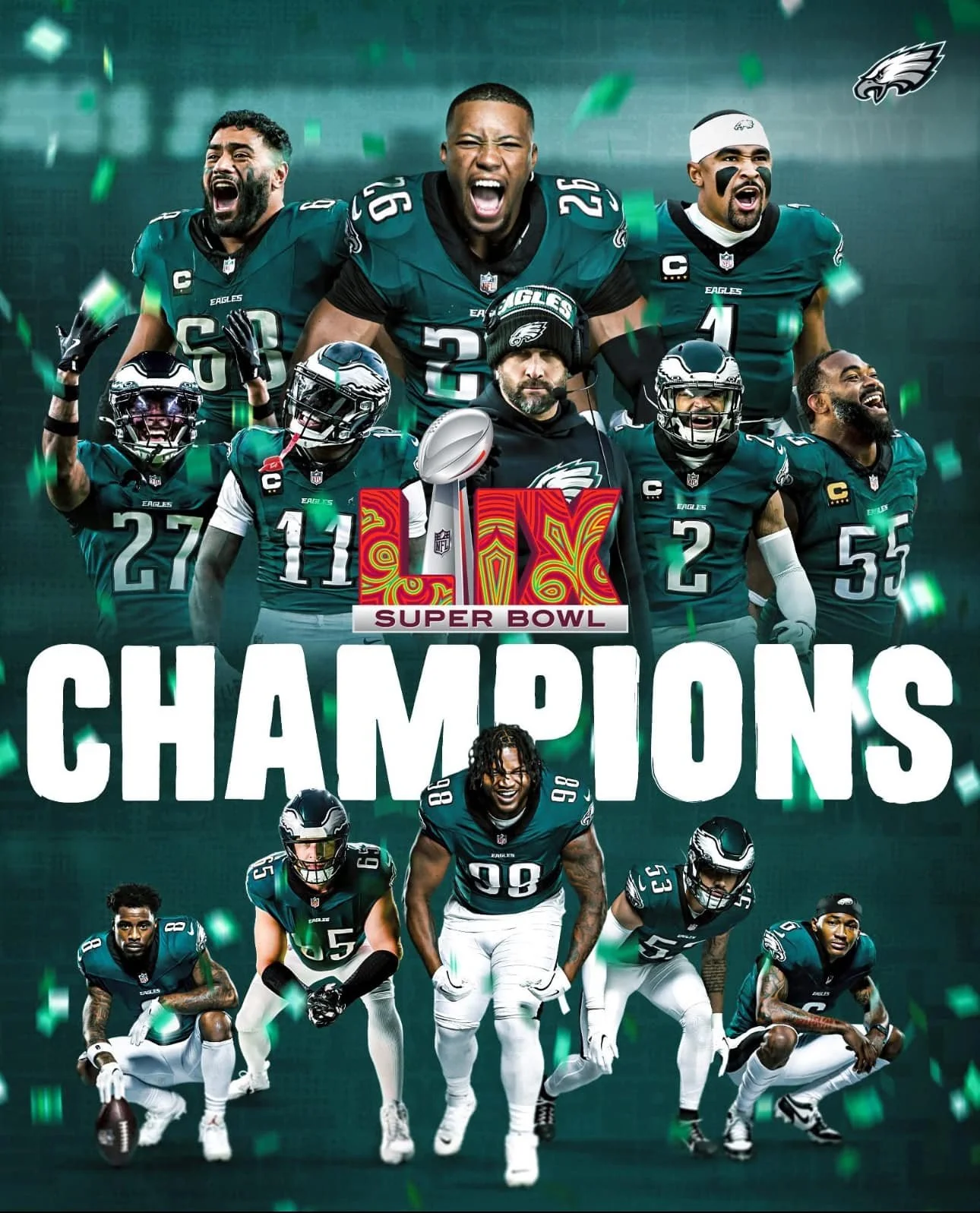 Congratulations Philadelphia Eagles