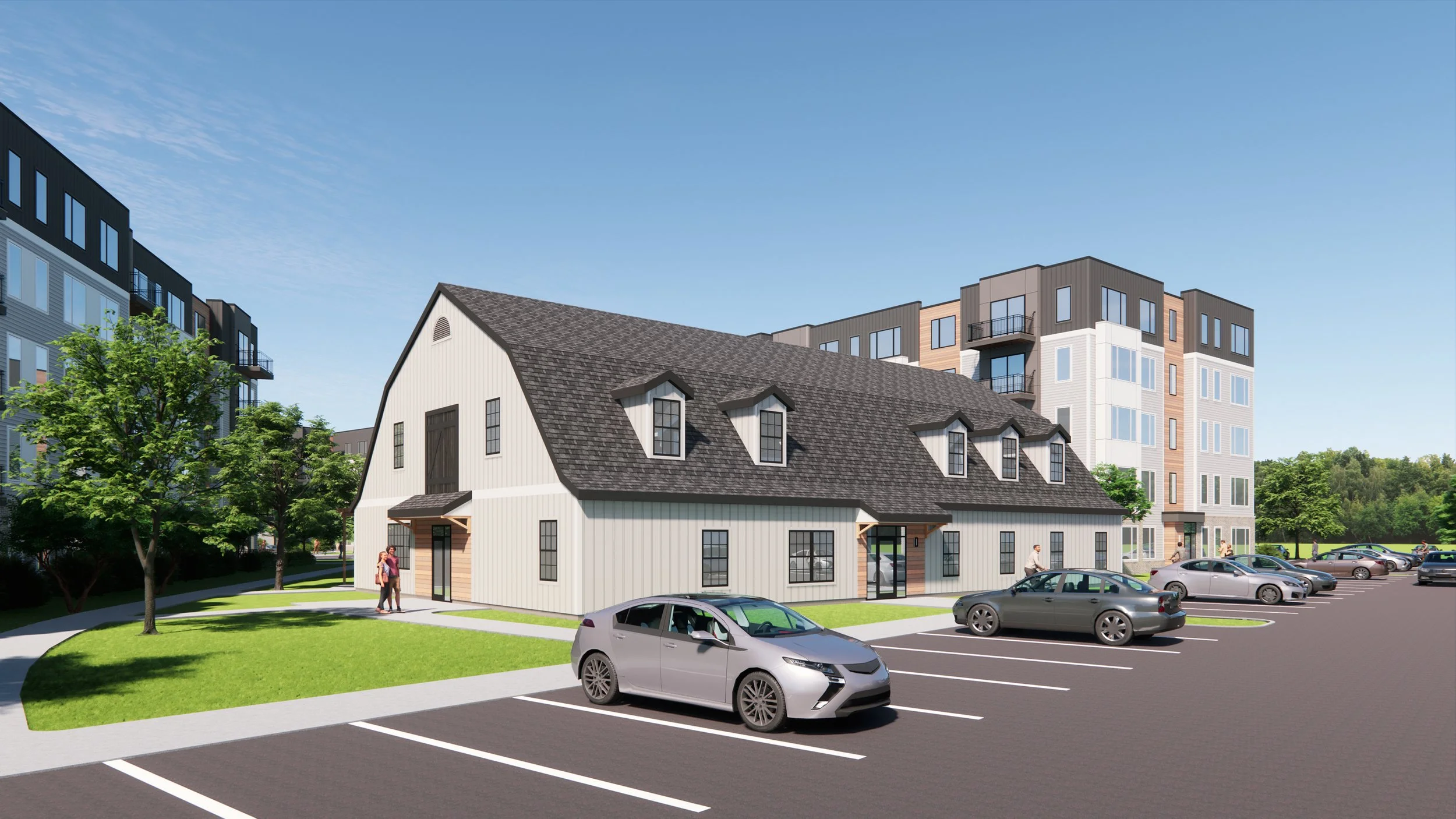 The Devon at Weiss Farm Stoneham, MA — HDS Architecture