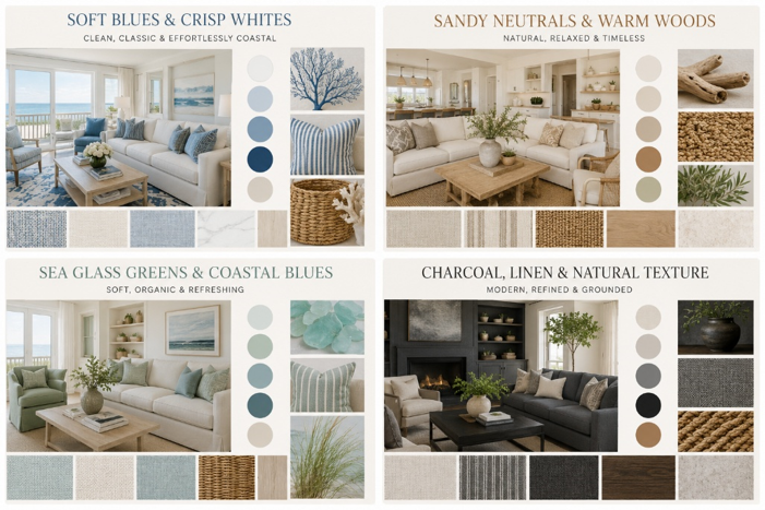 Our Favorite Color Palettes Inspired by North Carolina’s Crystal Coast