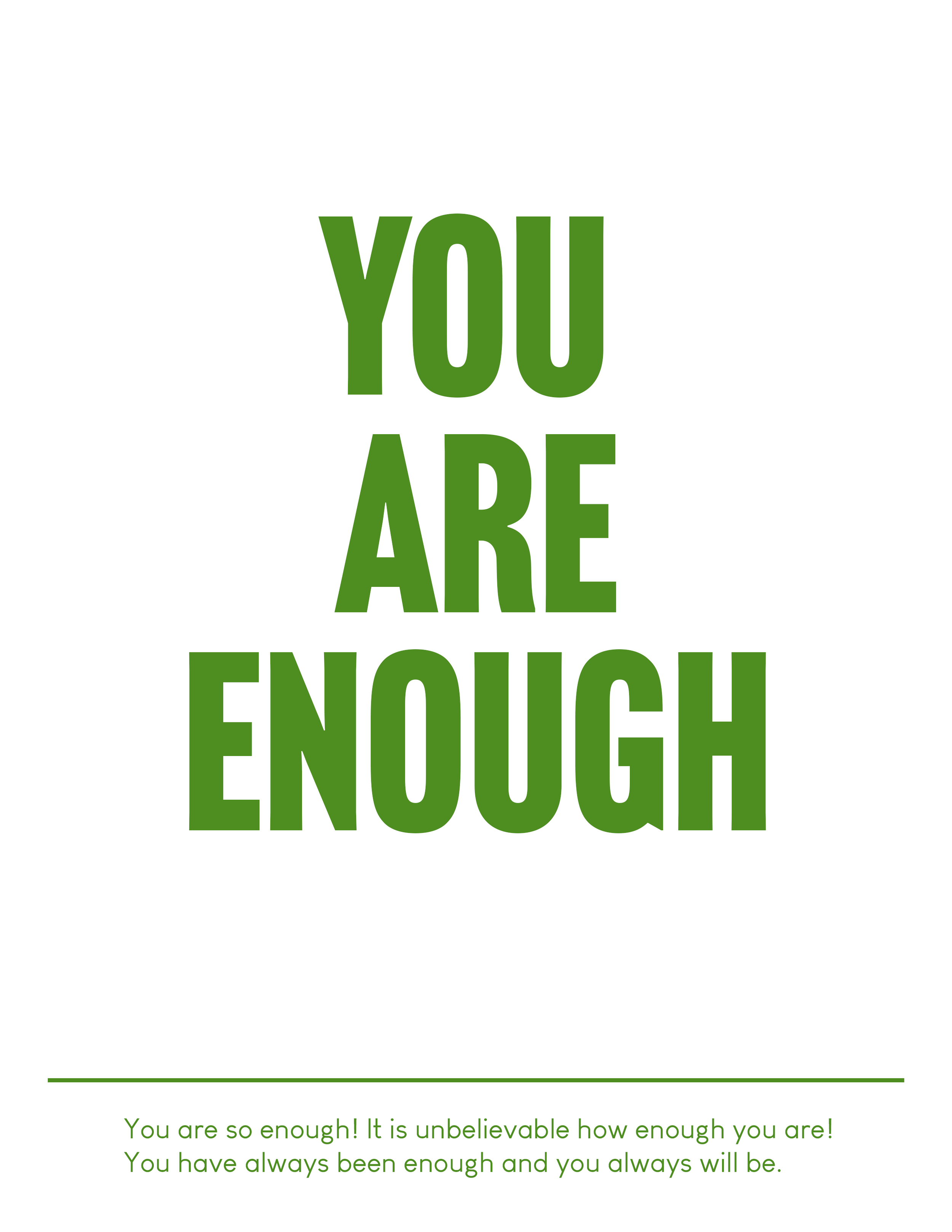 YouareenoughposterGreen.png
