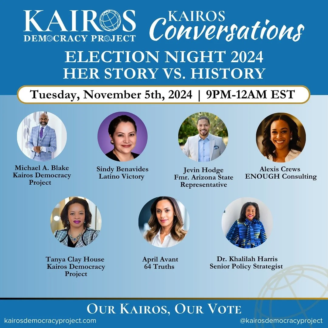 Join us LIVE until midnight for election night commentary &amp; conversations with leaders across the country! Tune in on KDP YouTube, or IG &amp; X live with @mikeblake1922