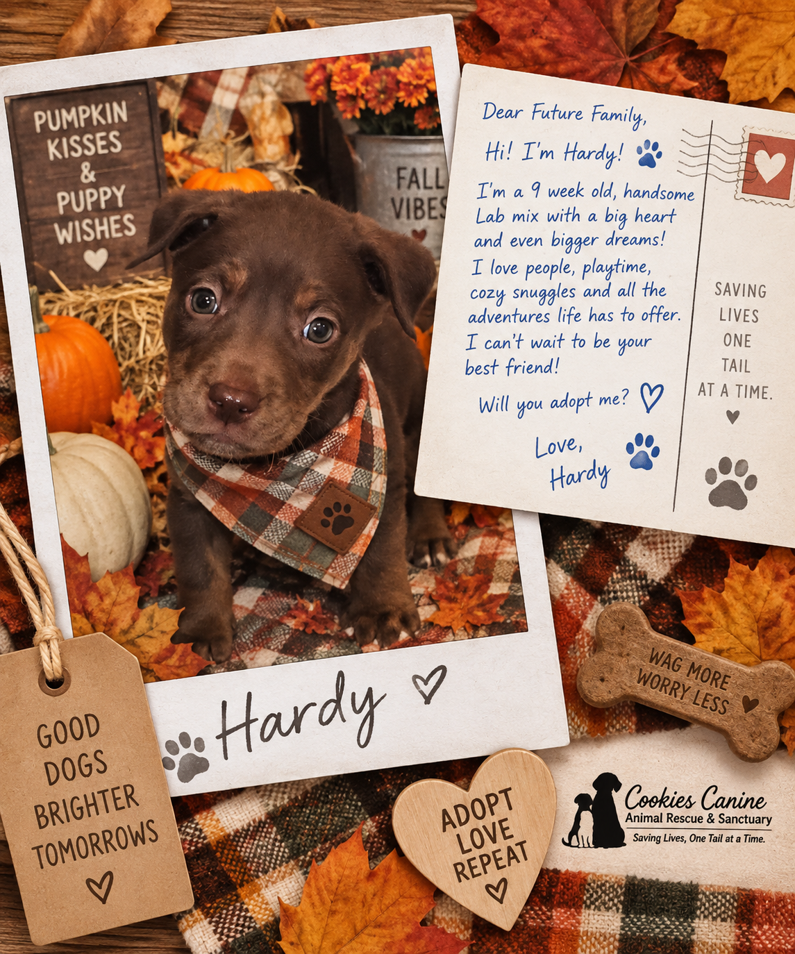 Hardy 9 week old male lab mix