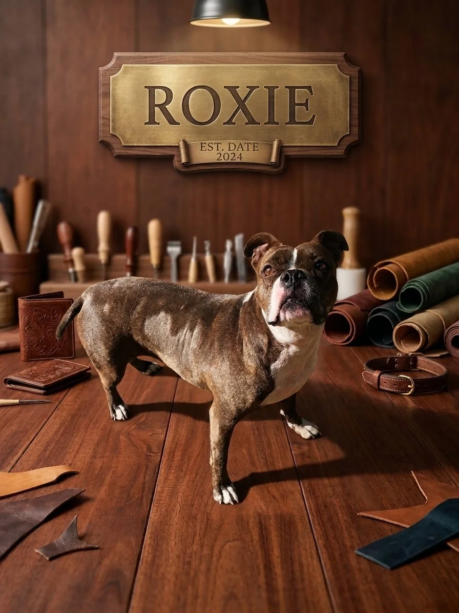 Roxie is a 3 year old female Boxer
Roxie weighs 48 pounds

She came from a horrible situation in rural GA. 
She was skin and bones, almost hairless.
With love and TLC we got some meat on her bones and hair started to come in but some places on her ma
