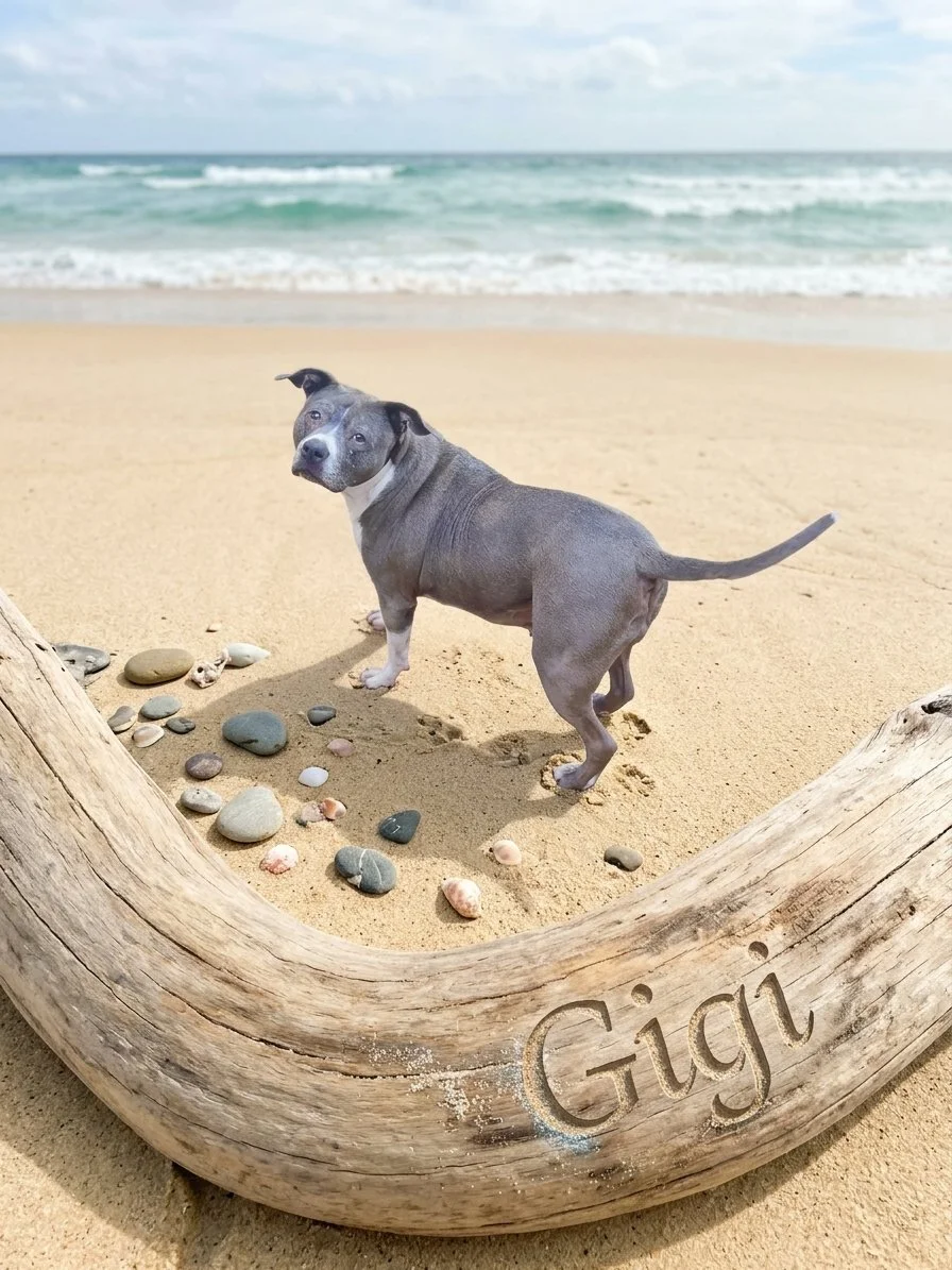 Gigi has spent more than 3,800 days waiting for something most dogs find within months — a family to call her own.
This gentle 9-year-old Pit Bull mix (Chinaman/Gotti line) came to us when she was just a shy one-year-old, and she’s grown into one of 