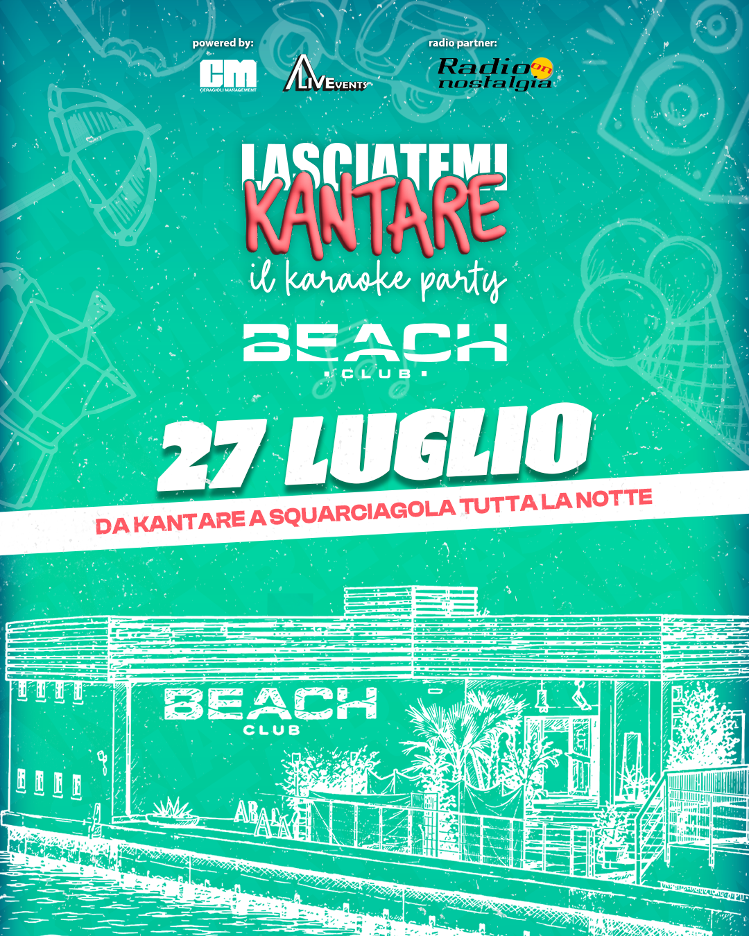BEACH CLUB - VERSILIA 2026 - (2718/07)