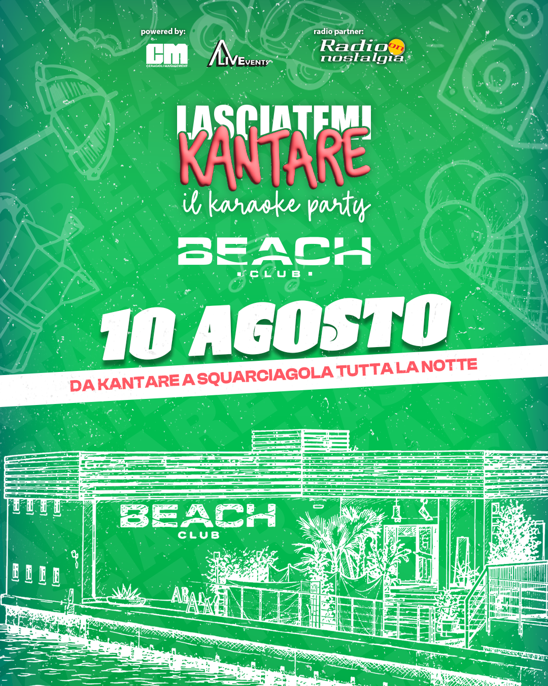 BEACH CLUB - VERSILIA 2026 - (10/08/26) 
