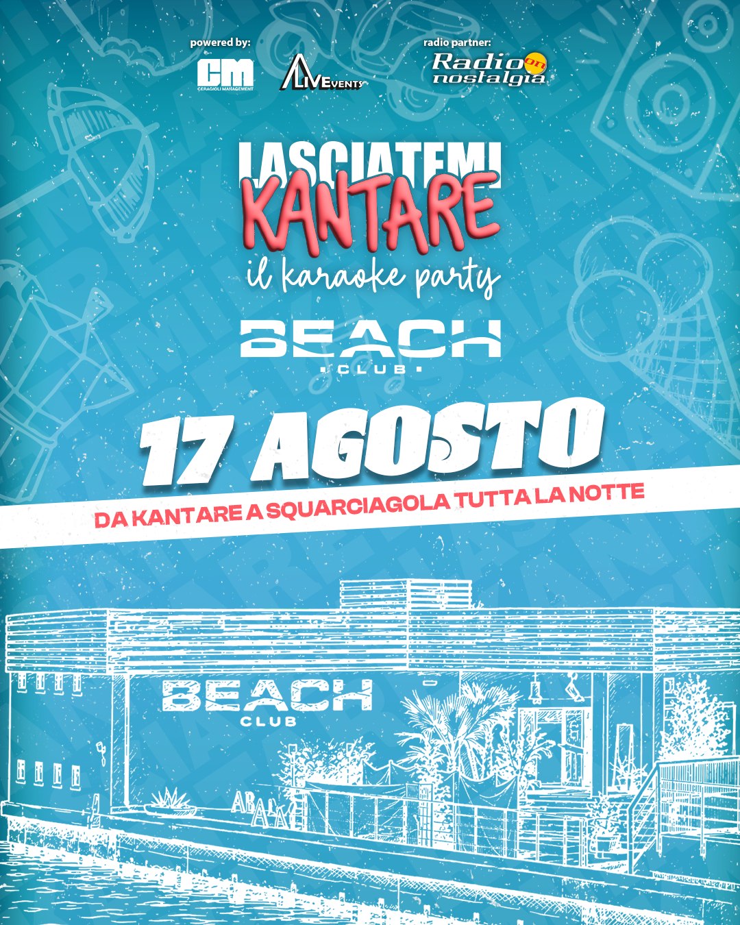 BEACH CLUB - VERSILIA 2026 - (17/08/26)