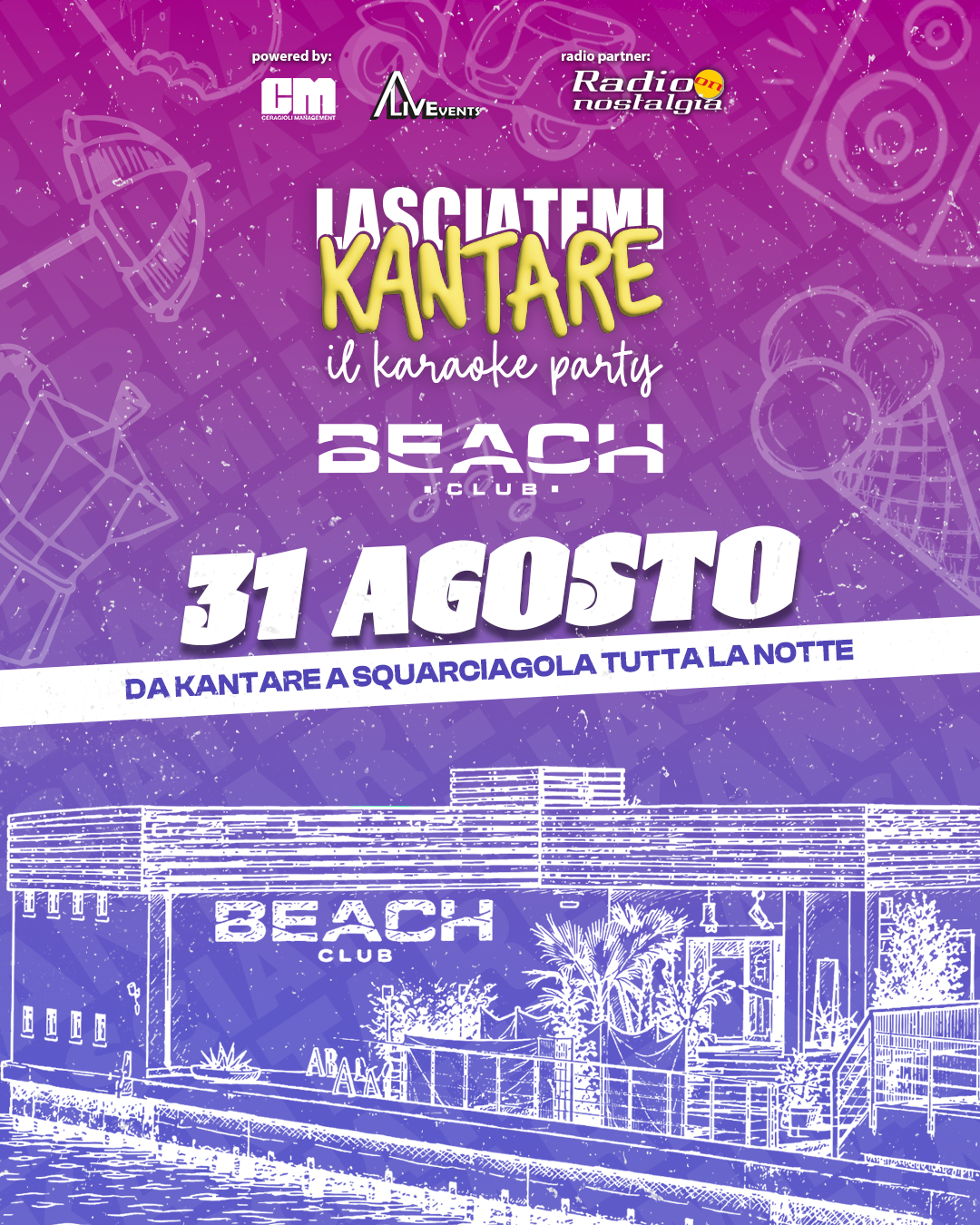 BEACH CLUB - VERSILIA 2026 -         Il gran finale (31/08/26)