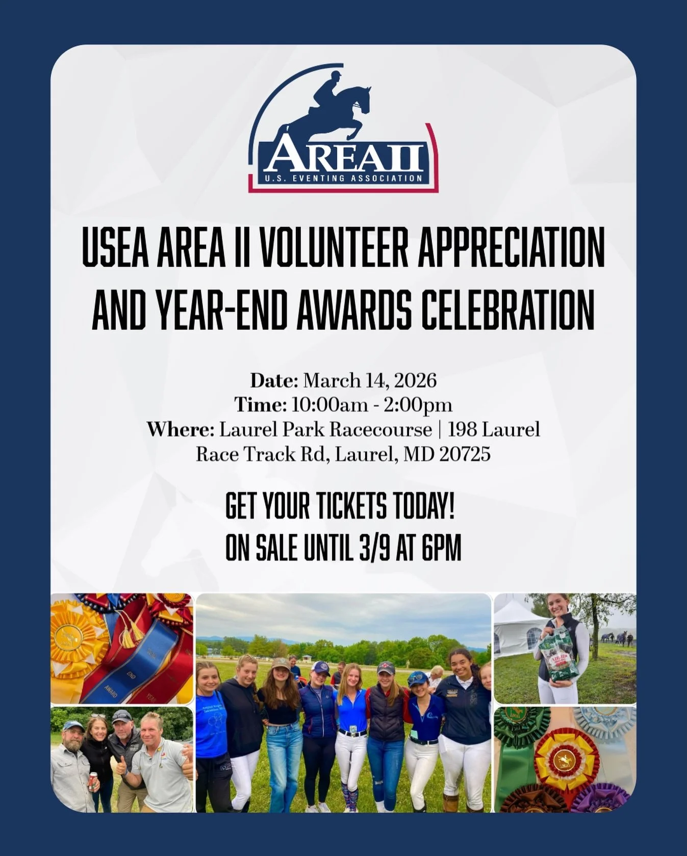 Tickets are now available at the link in bio!! Join us to celebrate Area II&rsquo;s amazing volunteers and award winners 🏆