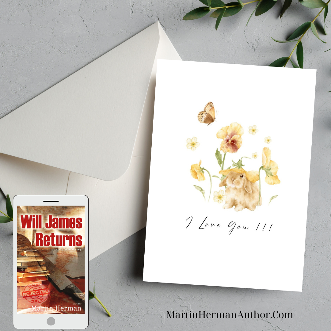 Will James Returns Audiobook Greeting Card - Love