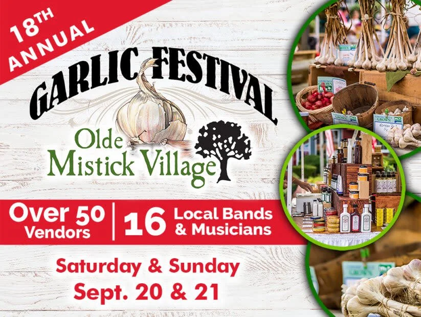 Garlic Festival at Olde Mystic Village