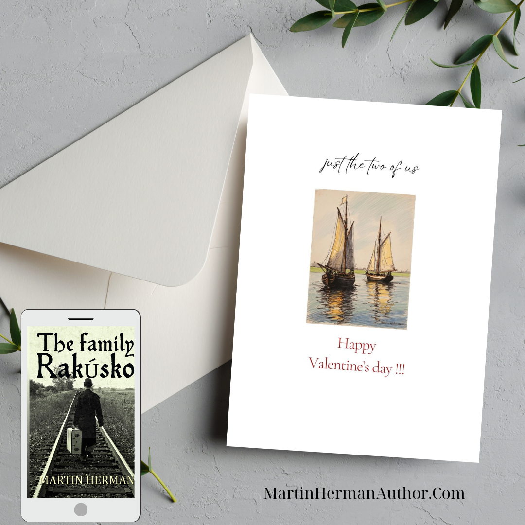 the Family Rakusko Audiobook Greeting Card - Valentine's Day